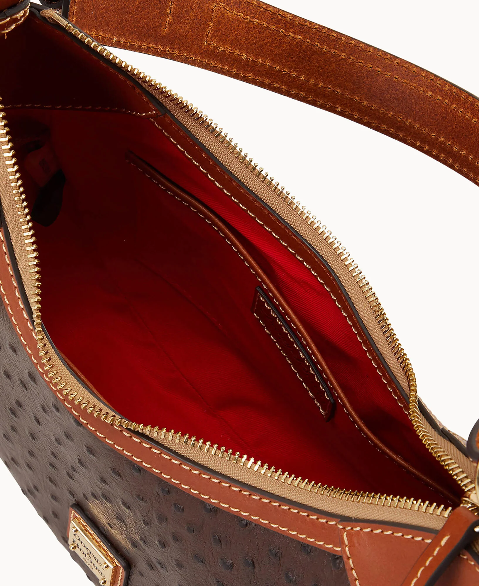 Ostrich Small Hobo - Image 19