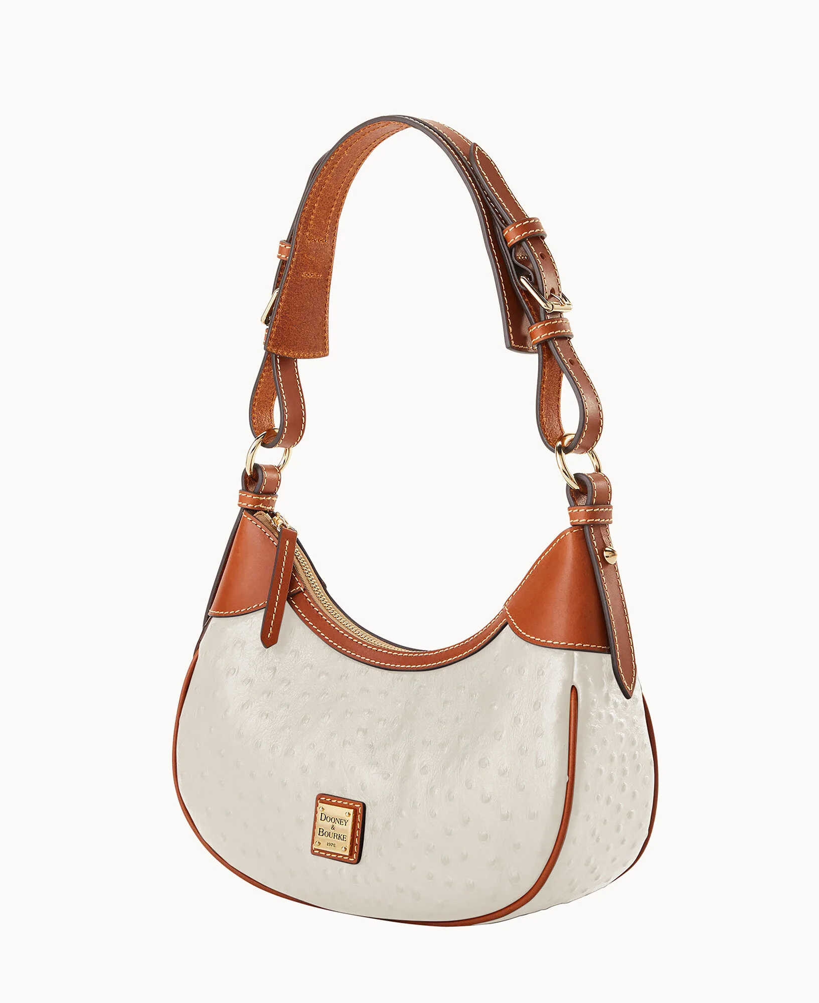 Ostrich Small Hobo - Image 6