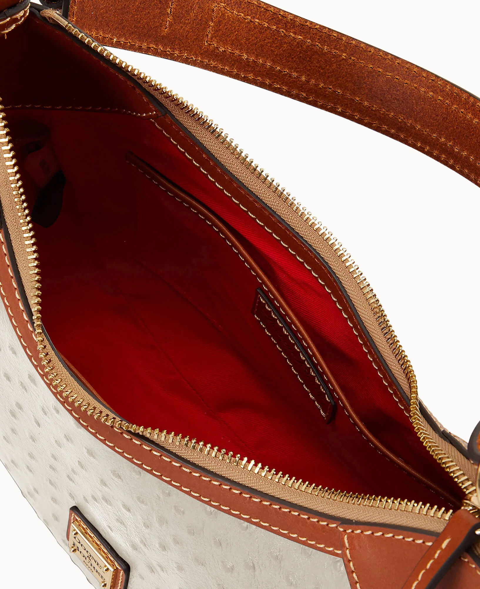 Ostrich Small Hobo - Image 7