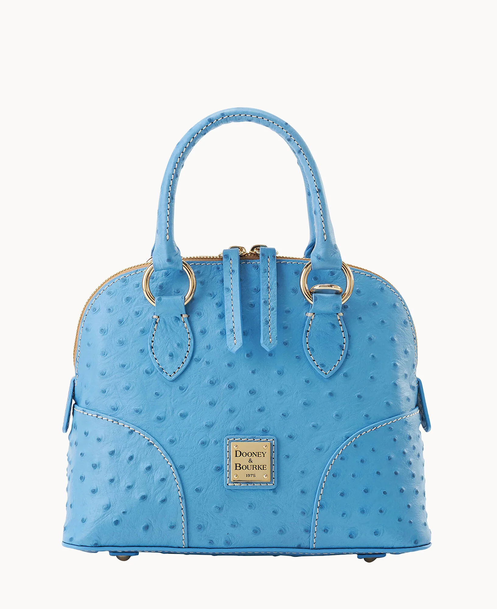 Ostrich Small Satchel - Image 13