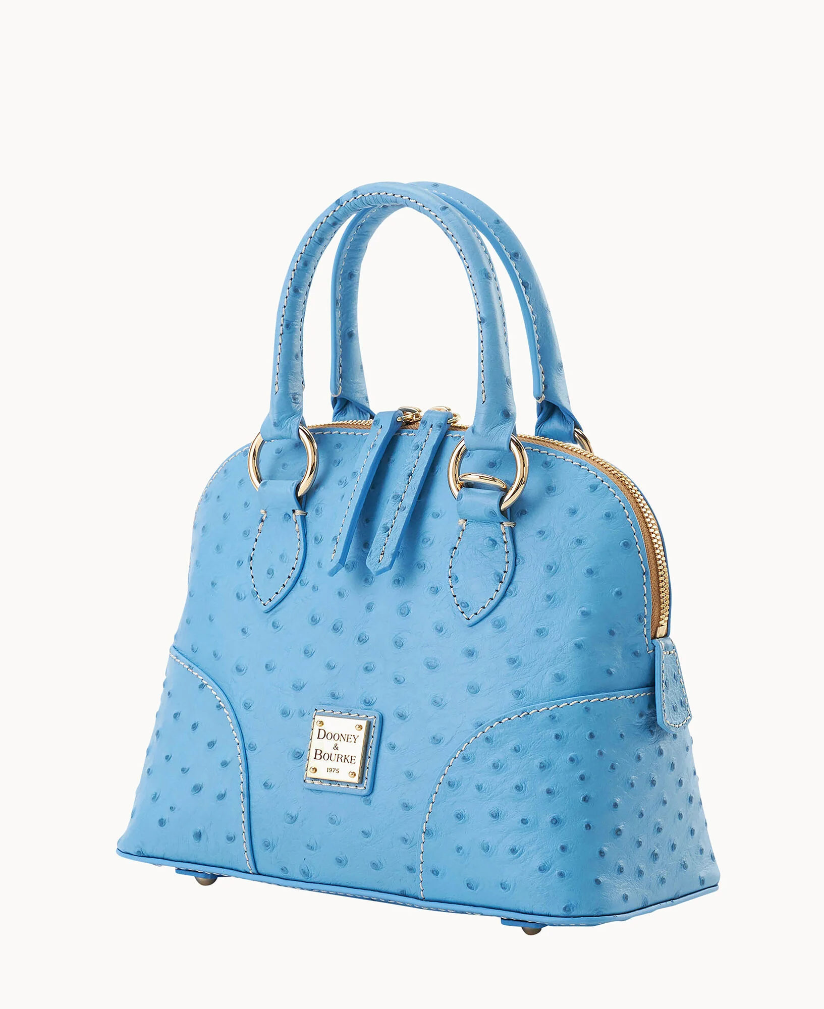 Ostrich Small Satchel - Image 14