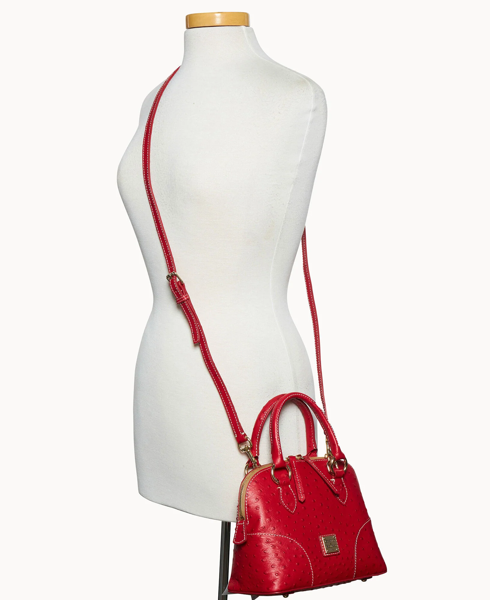 Ostrich Small Satchel - Image 9