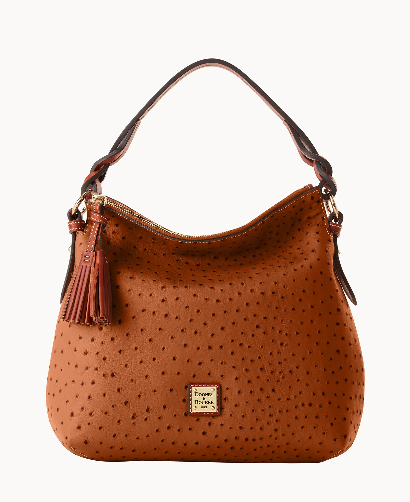 Ostrich Twist Strap Hobo - Image 45