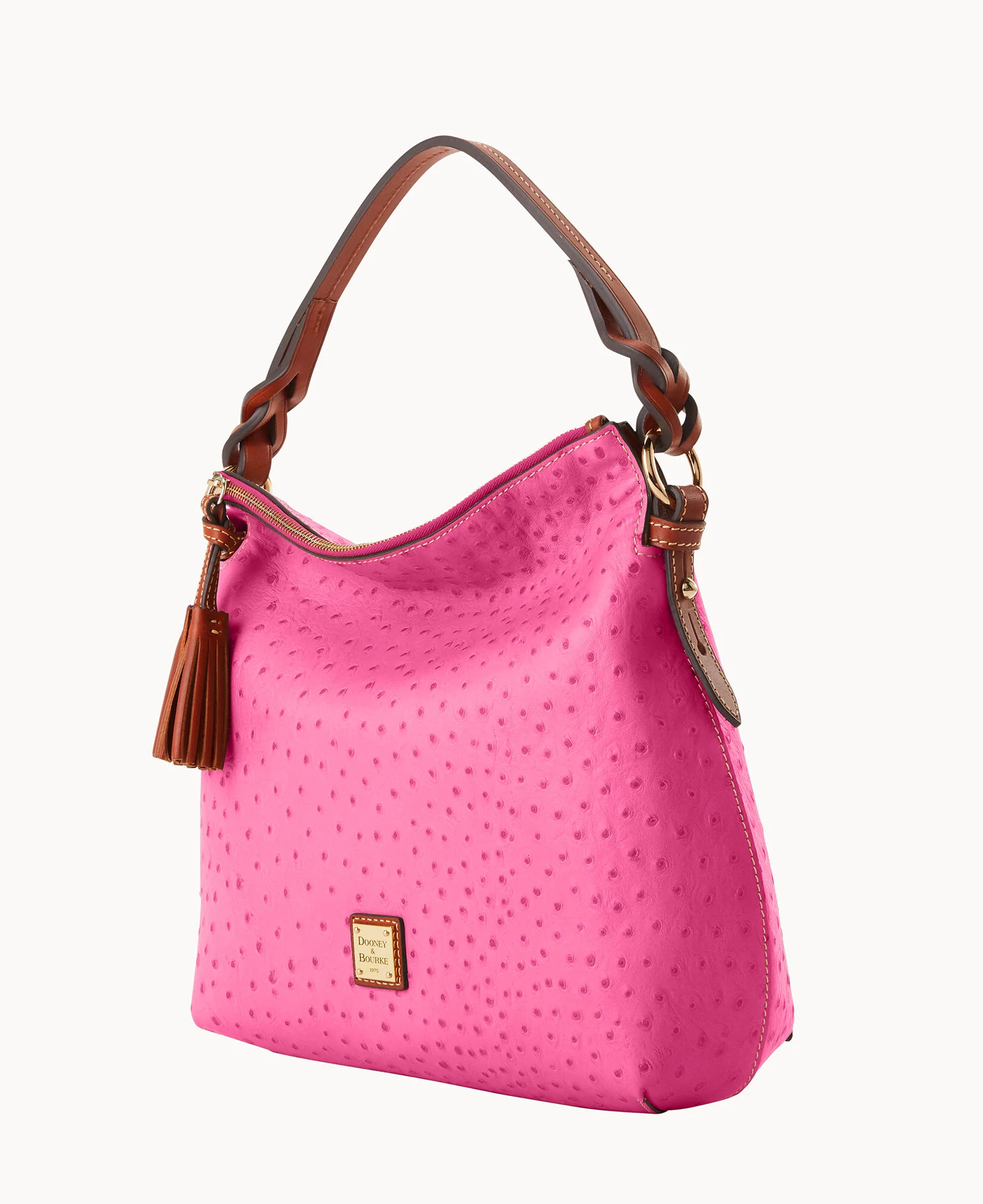 Ostrich Twist Strap Hobo - Image 74