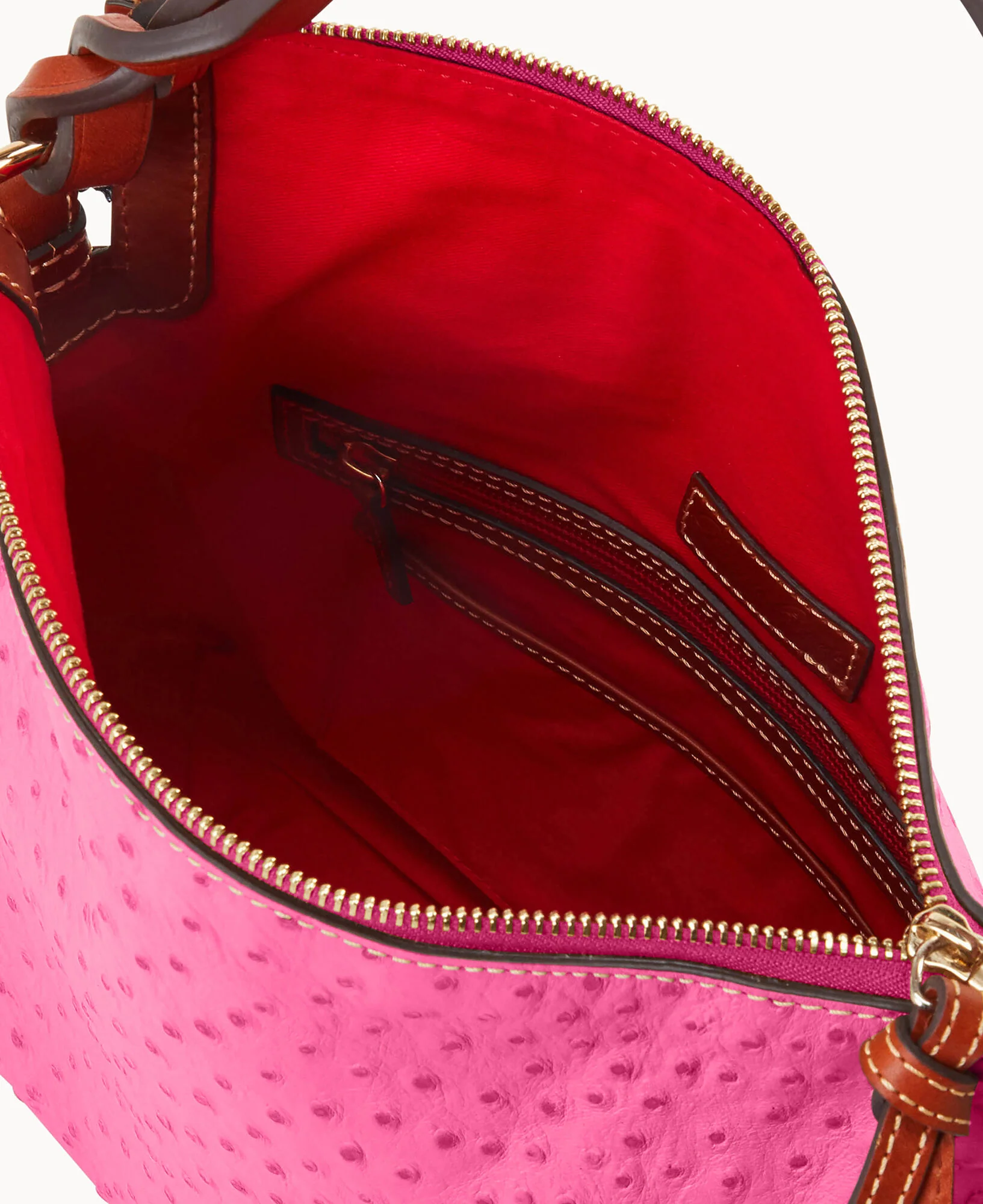 Ostrich Twist Strap Hobo - Image 75