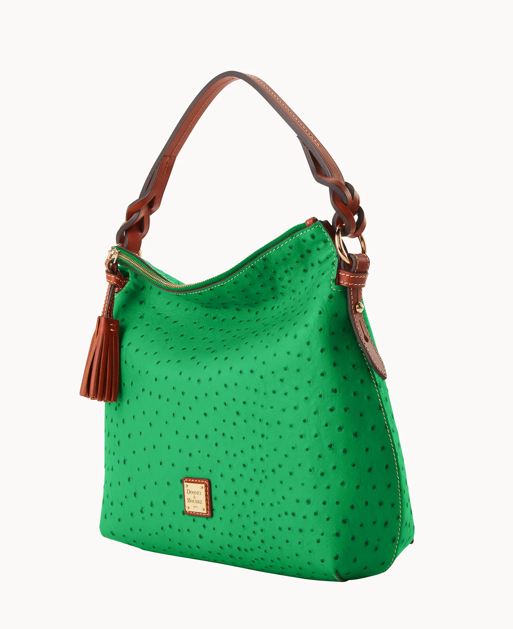 Ostrich Twist Strap Hobo - Image 86