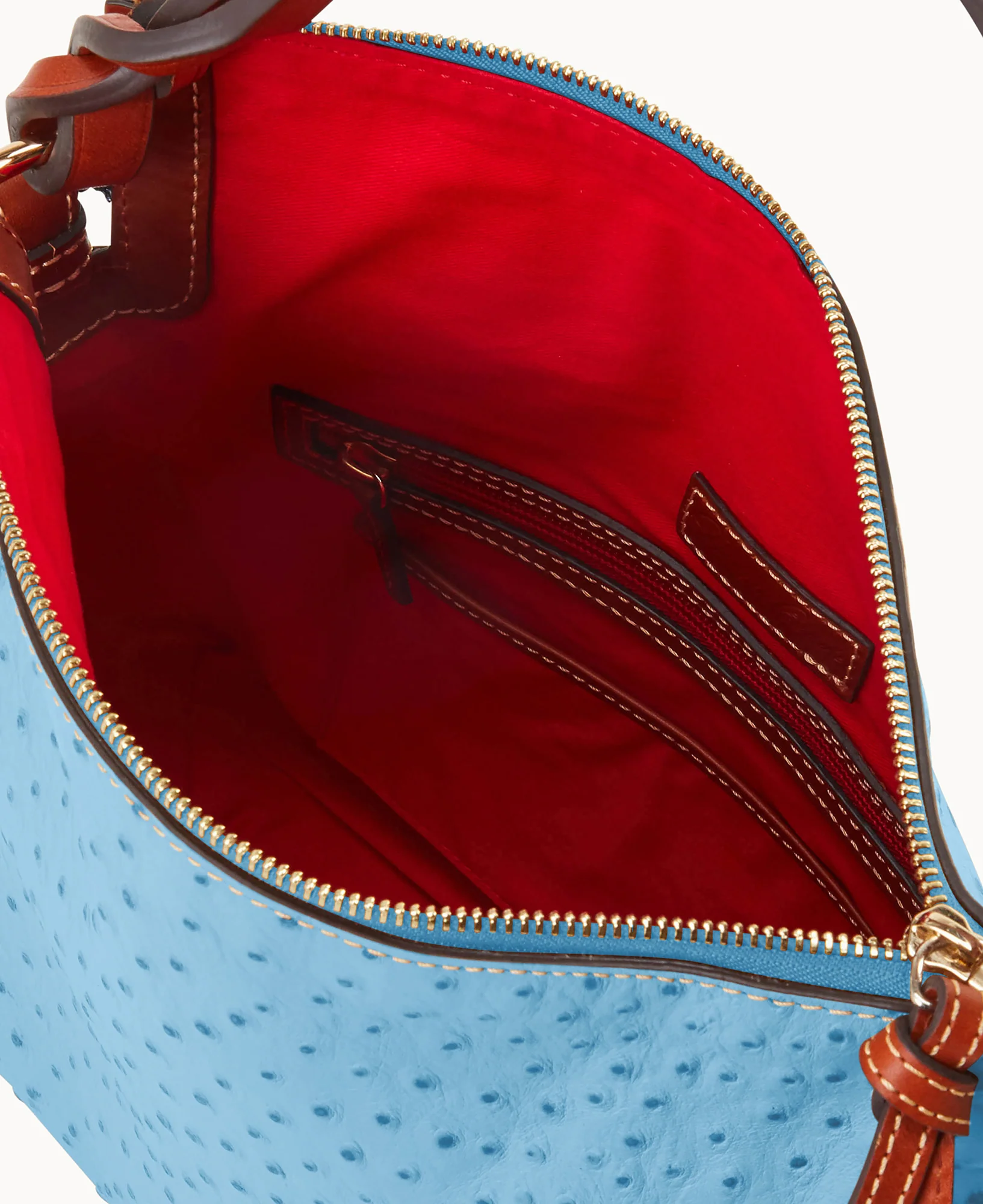Ostrich Twist Strap Hobo - Image 95