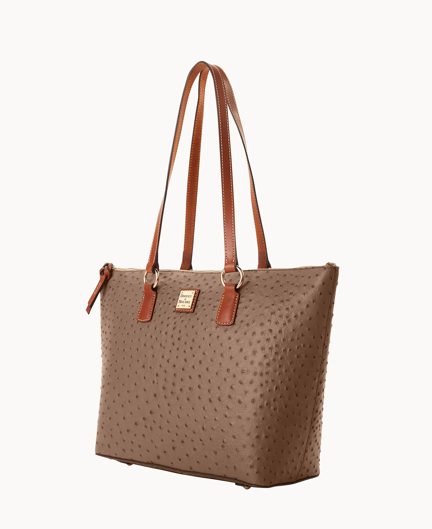 Ostrich Wren Zip Tote - Image 2