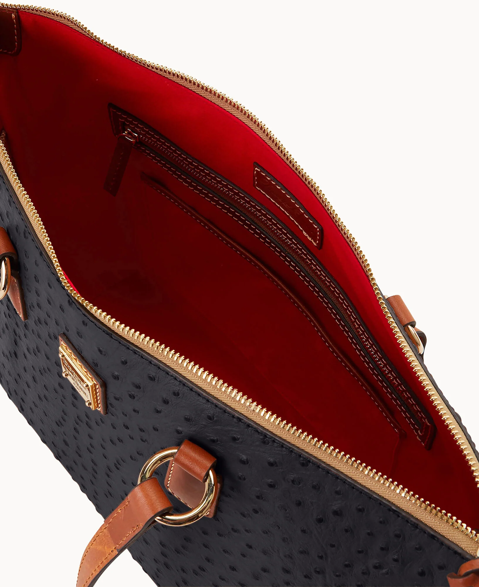 Ostrich Wren Zip Tote - Image 8