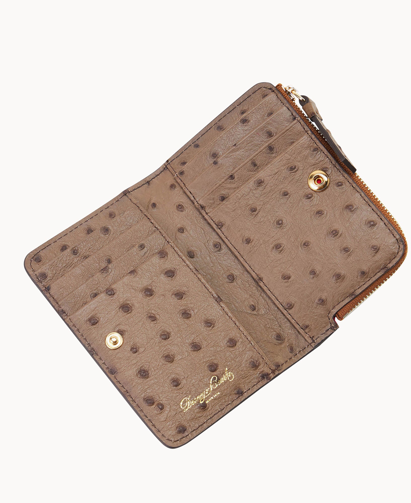 Ostrich Zip Credit Card Wallet 14 - Image 39