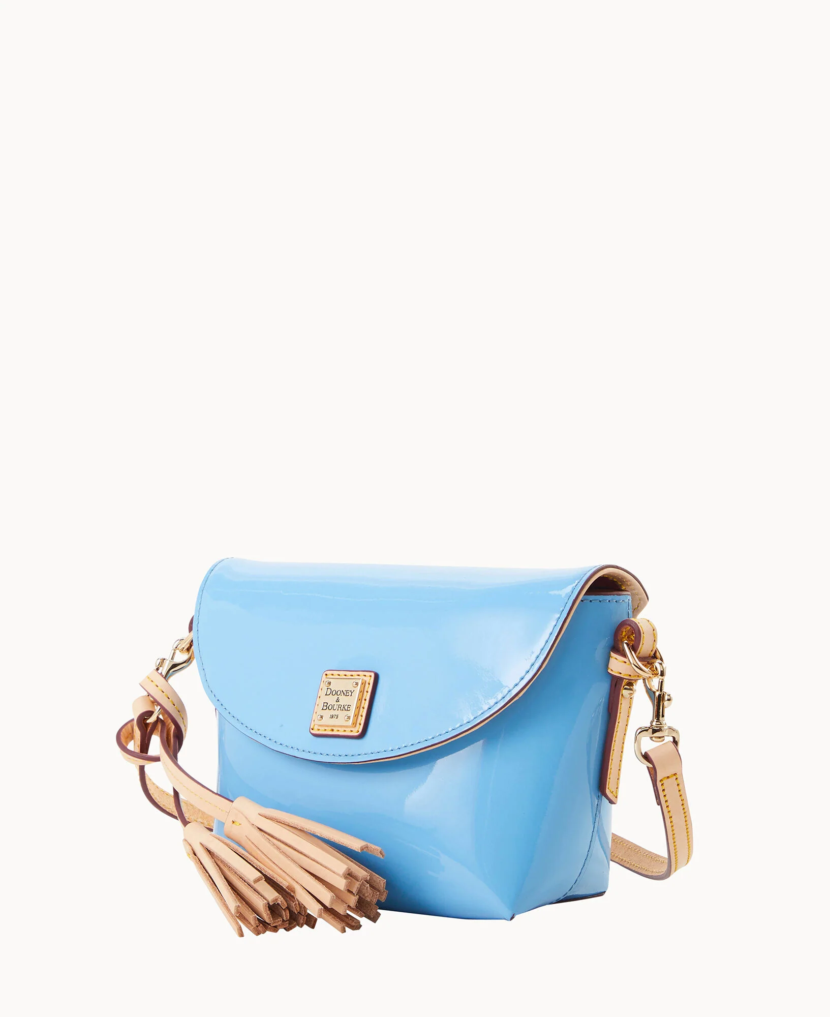 Patent Crossbody Saddle Bag - Image 2
