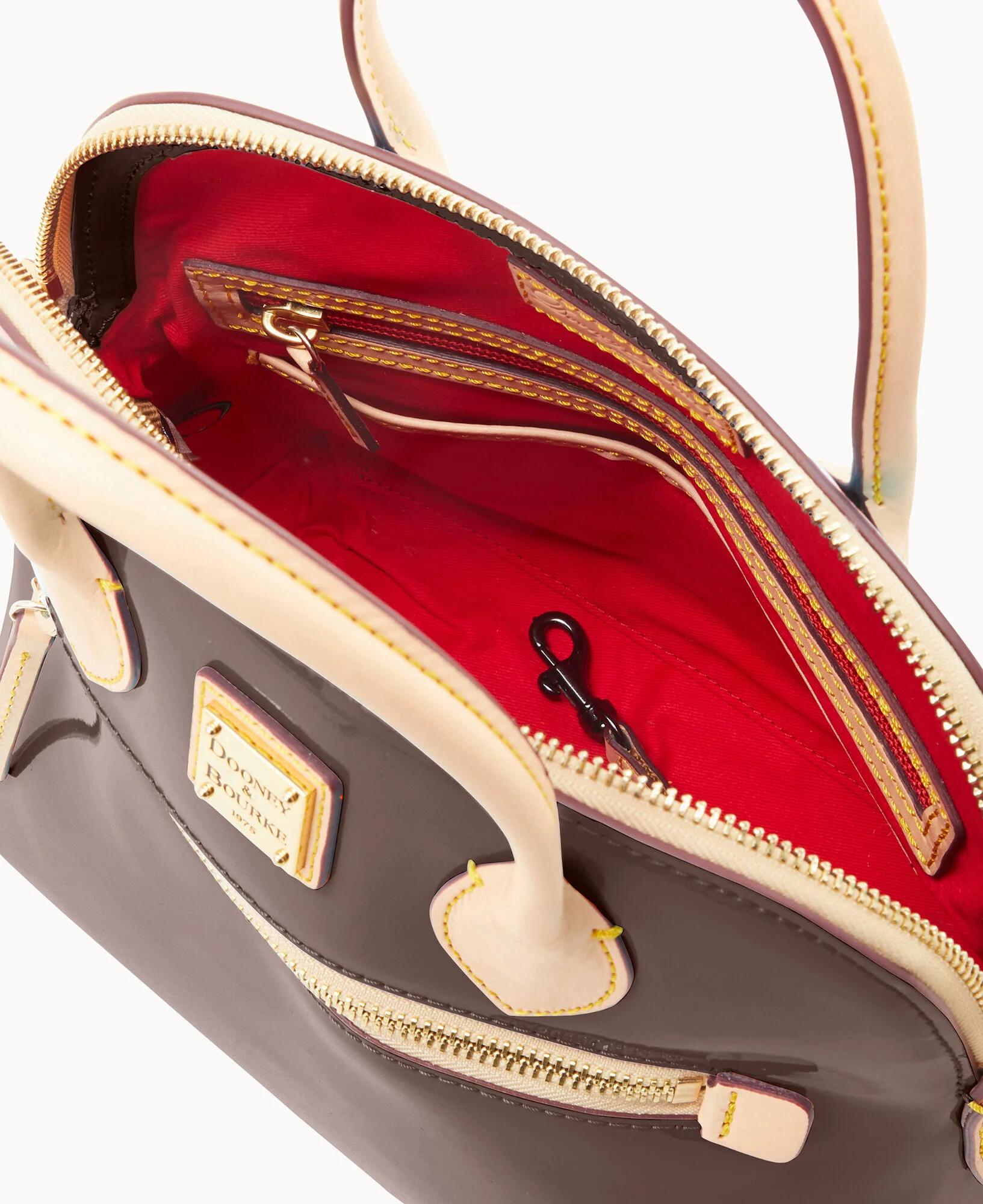 Patent Domed Satchel - Image 3