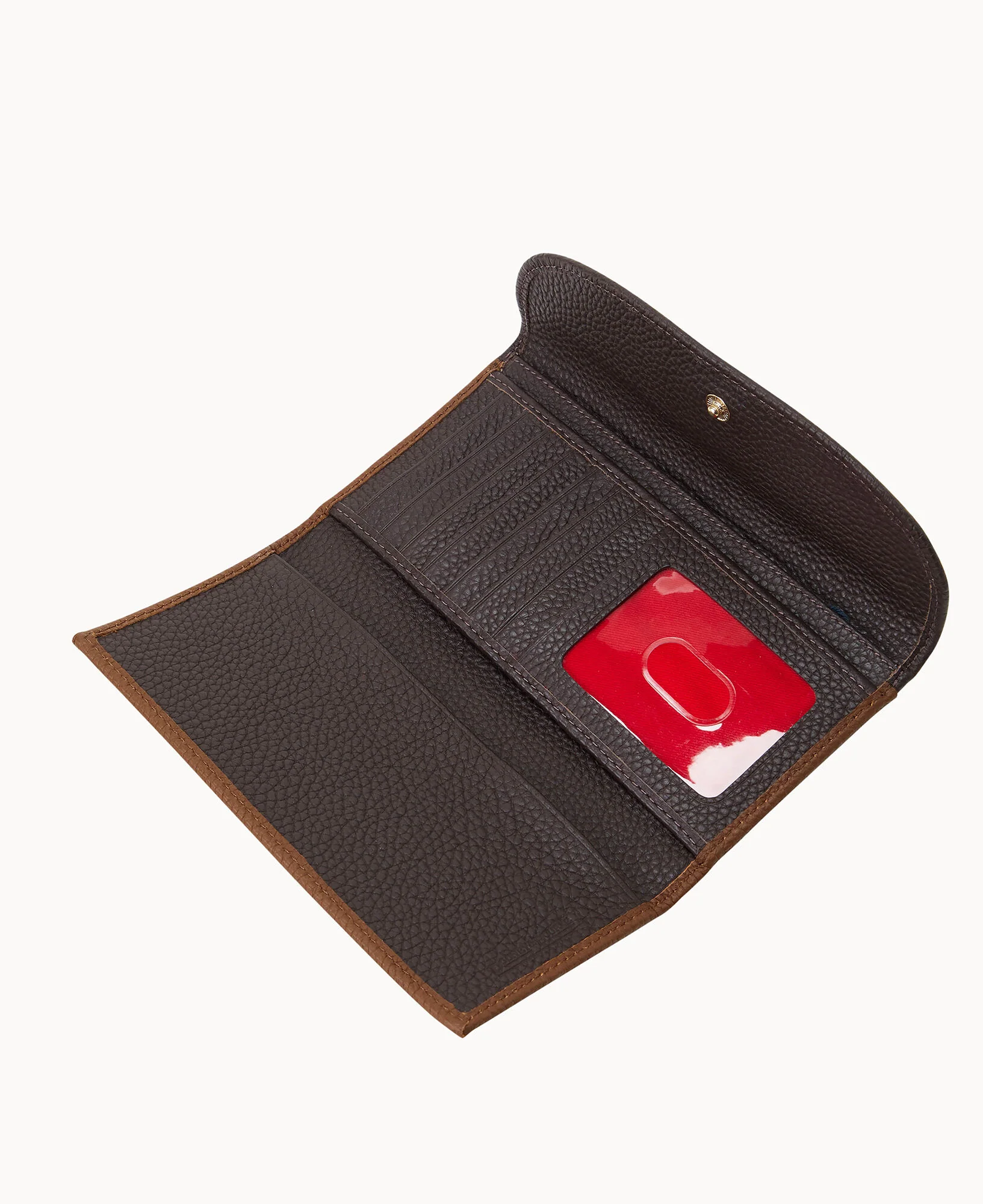 Pebble Color Block Continental Clutch - Image 9