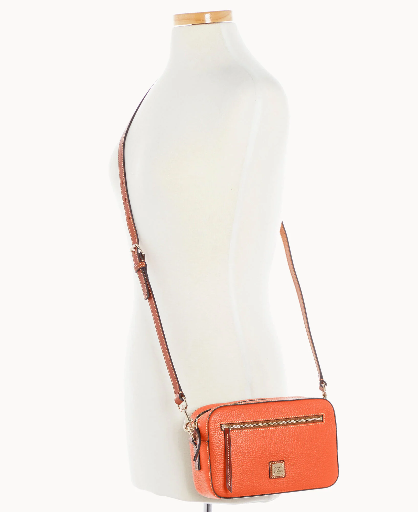 Pebble Grain Camera Zip Crossbody - Image 32