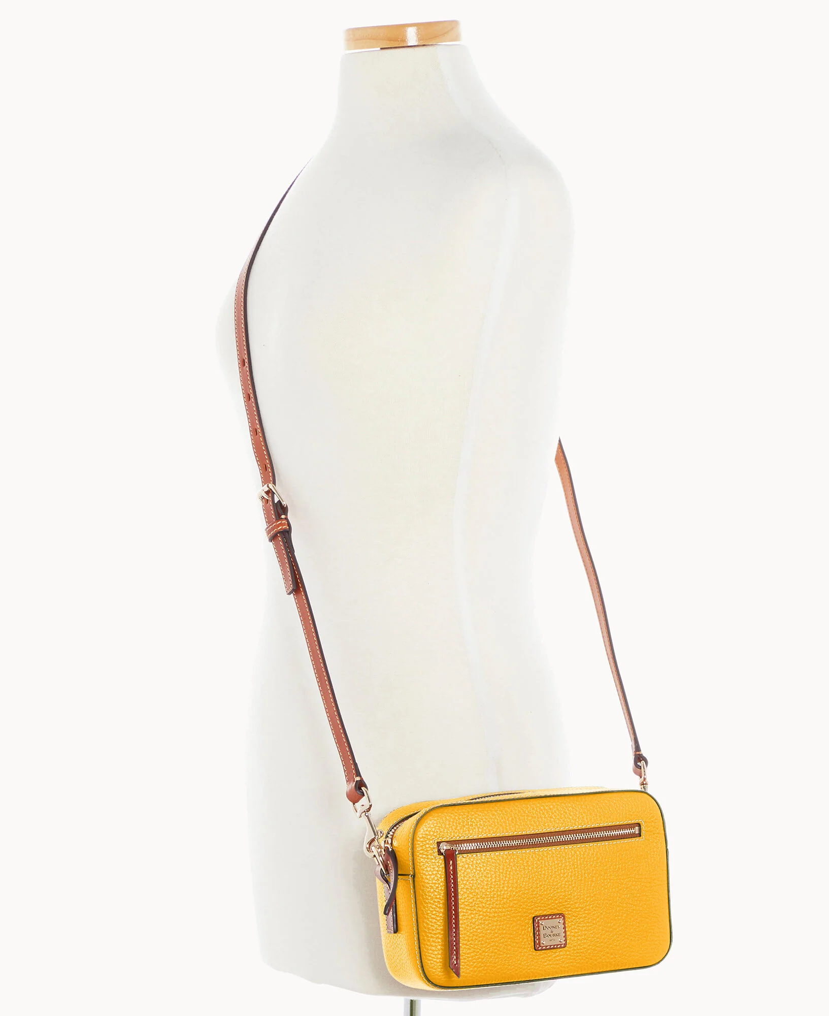 Pebble Grain Camera Zip Crossbody - Image 72
