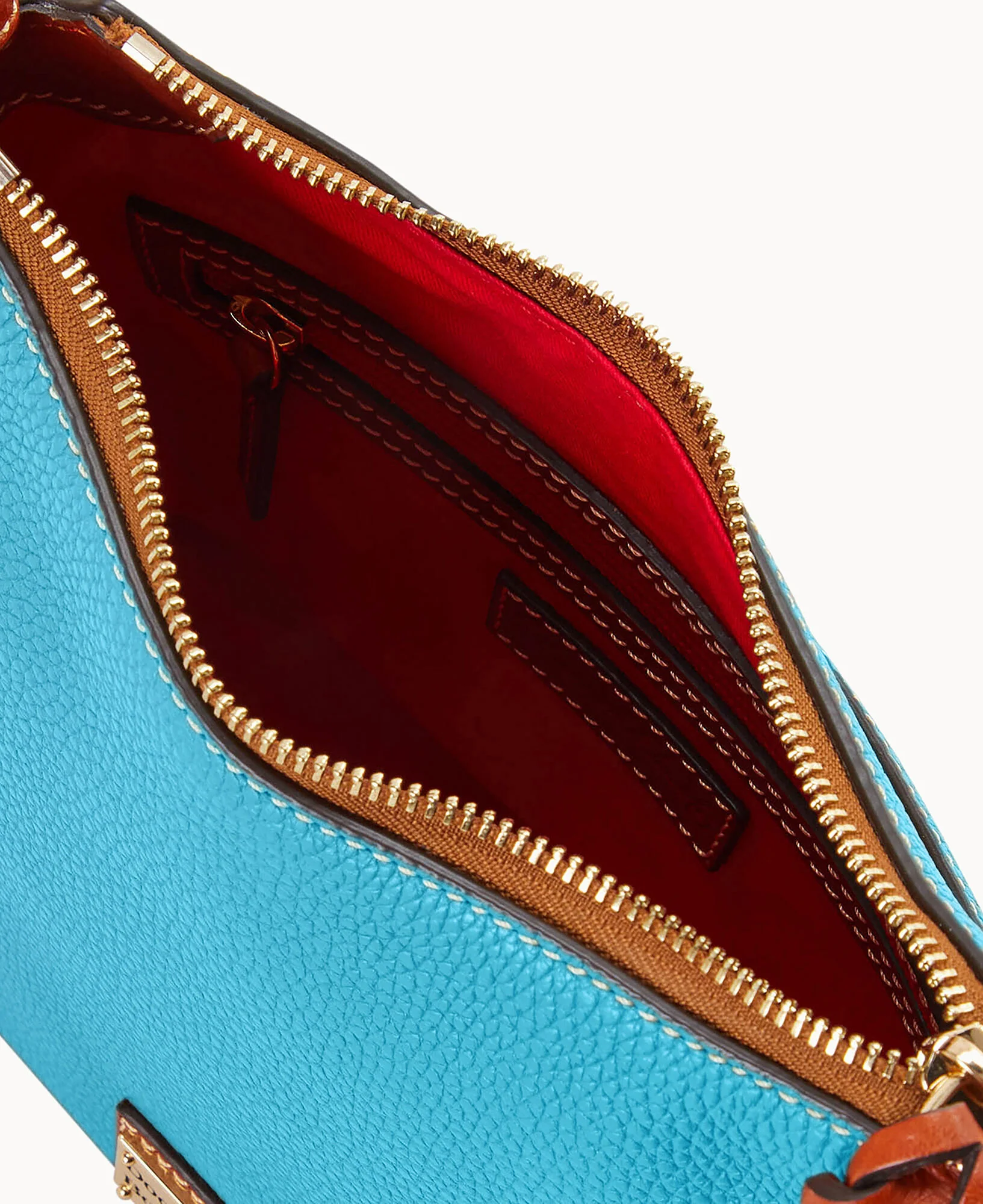 Pebble Grain Crossbody Hobo - Image 12