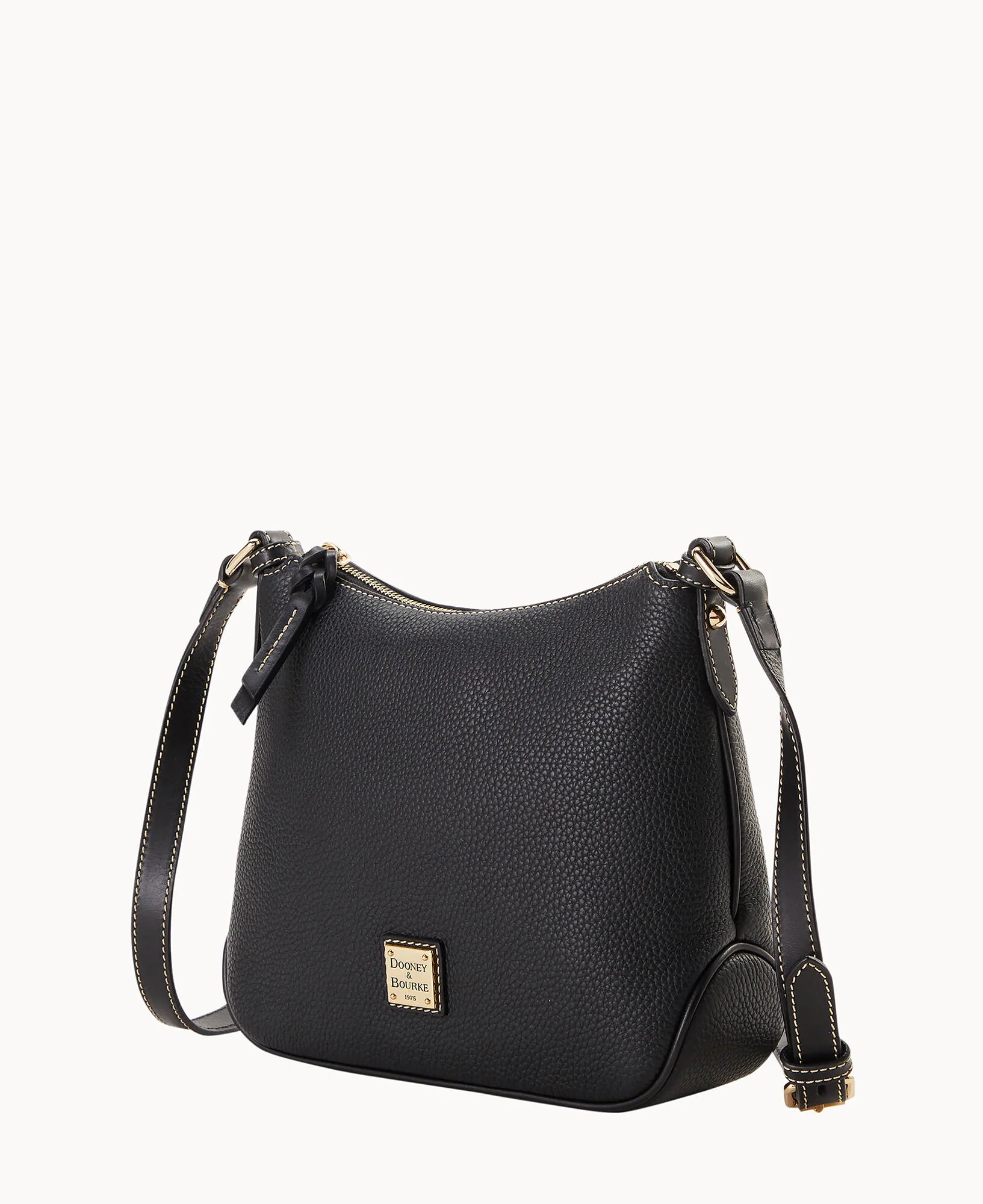 Pebble Grain Crossbody Hobo - Image 20