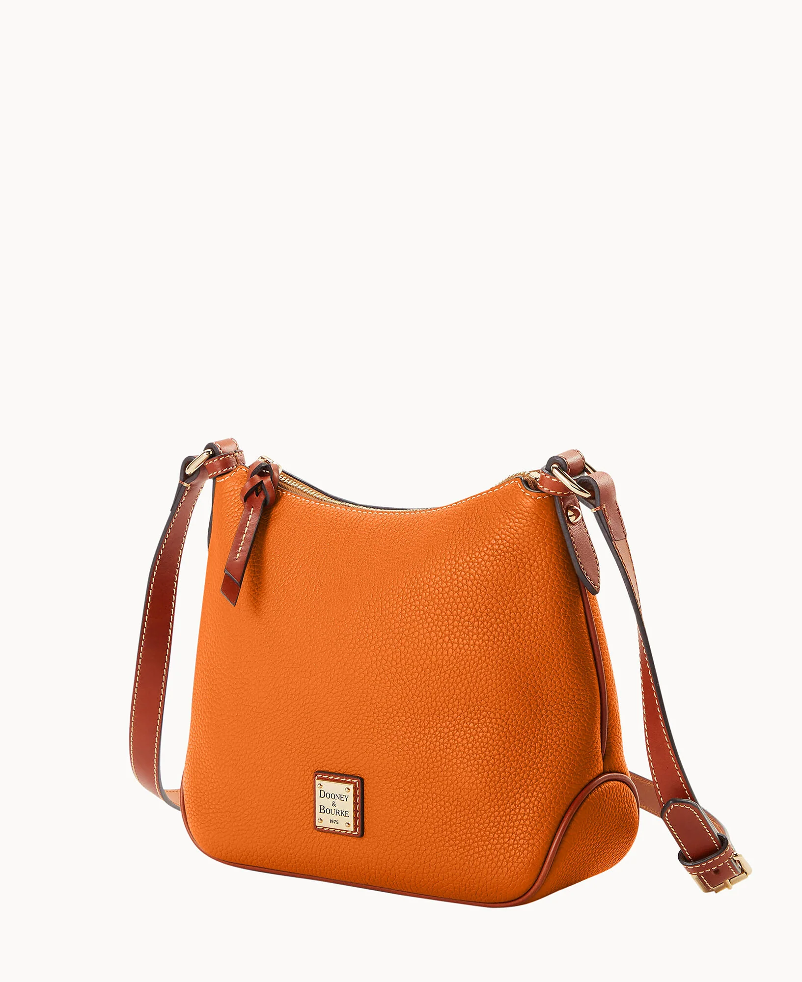 Pebble Grain Crossbody Hobo - Image 32
