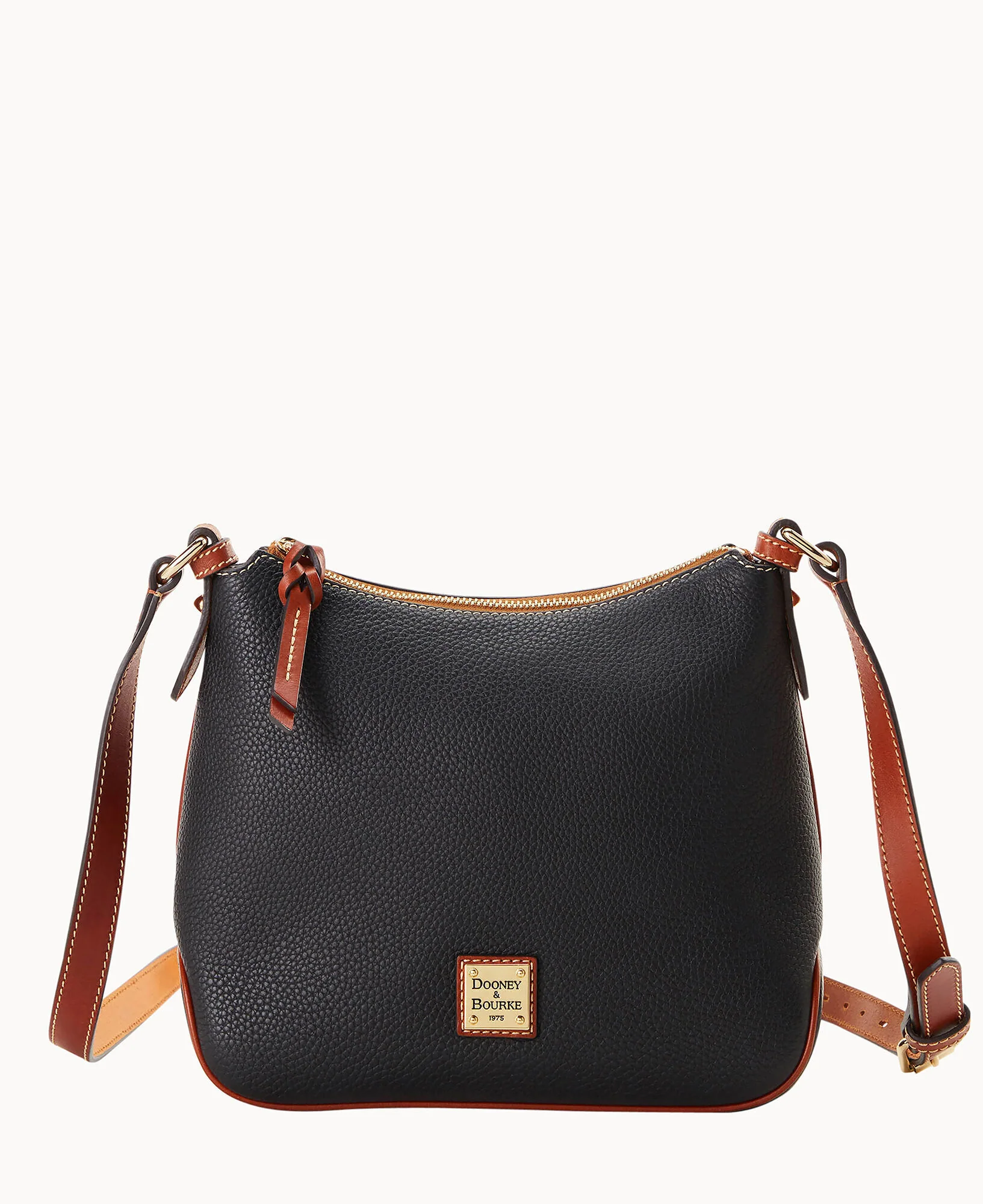Pebble Grain Crossbody Hobo - Image 35