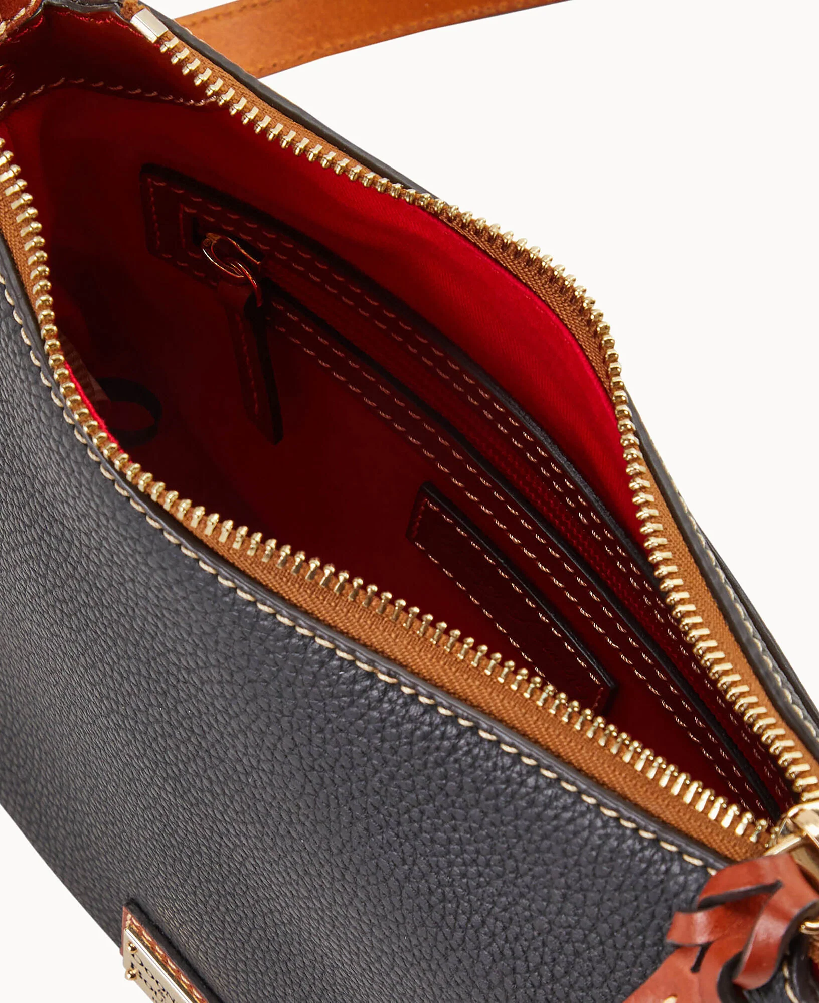 Pebble Grain Crossbody Hobo - Image 37