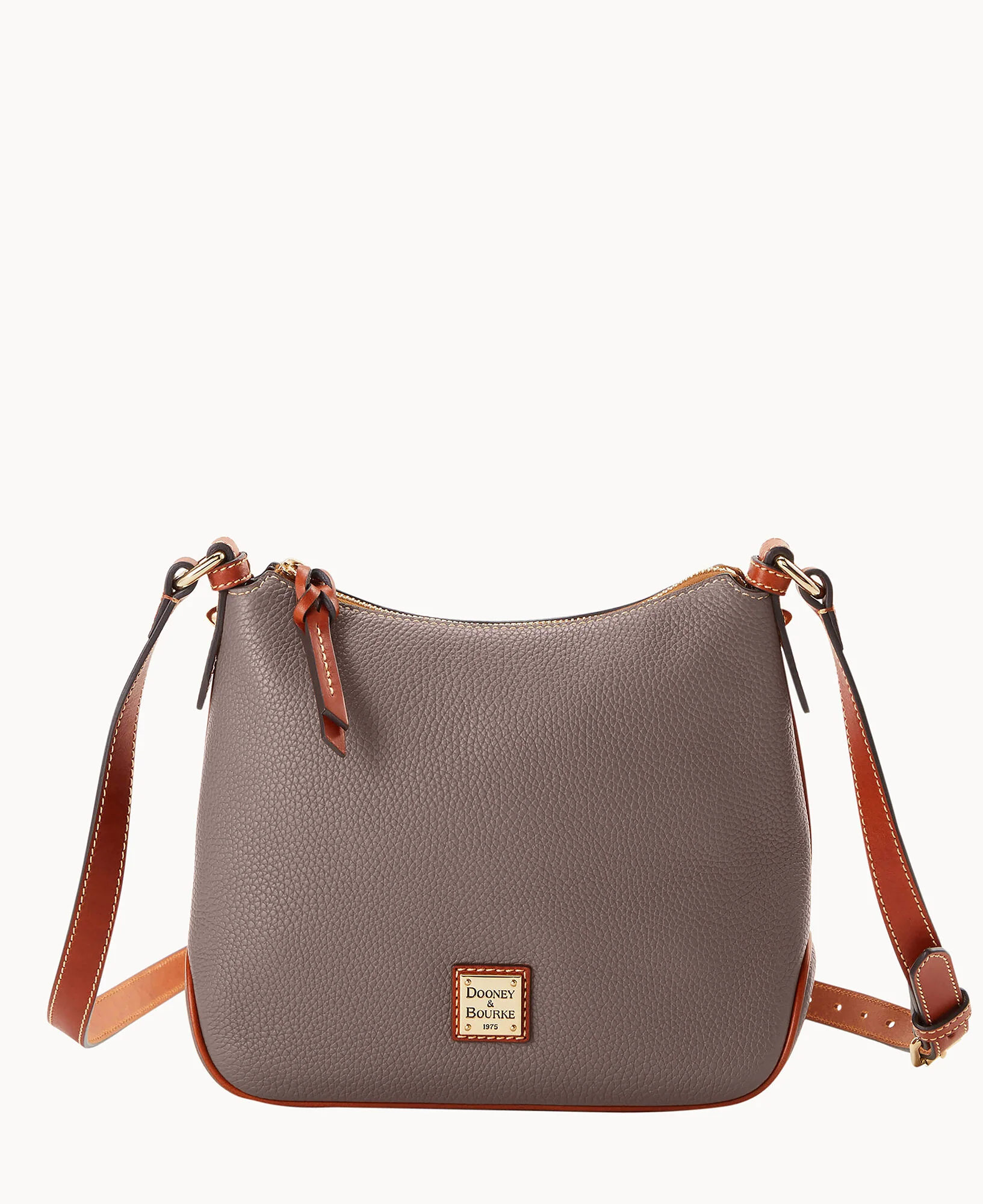 Pebble Grain Crossbody Hobo - Image 54