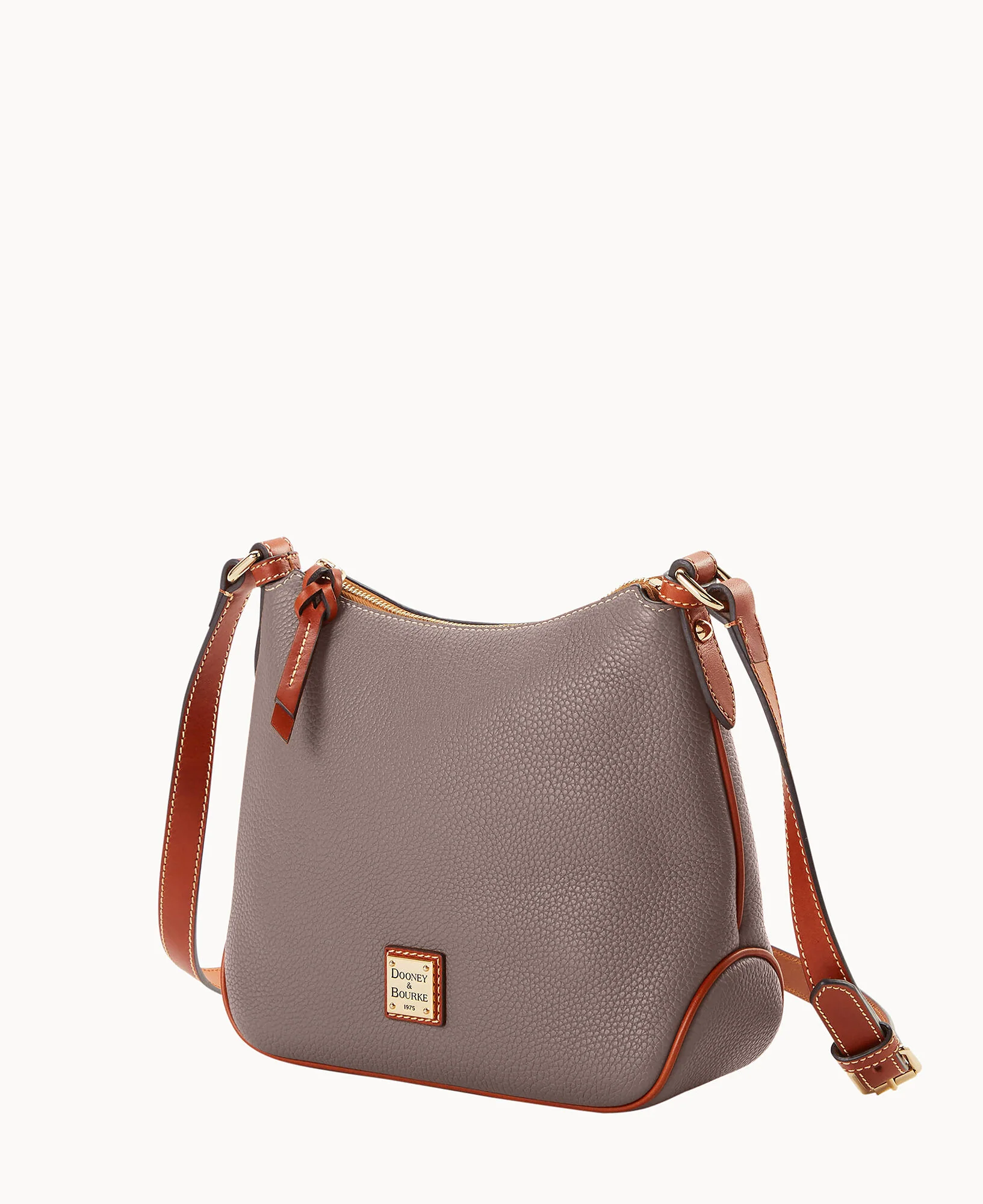 Pebble Grain Crossbody Hobo - Image 55