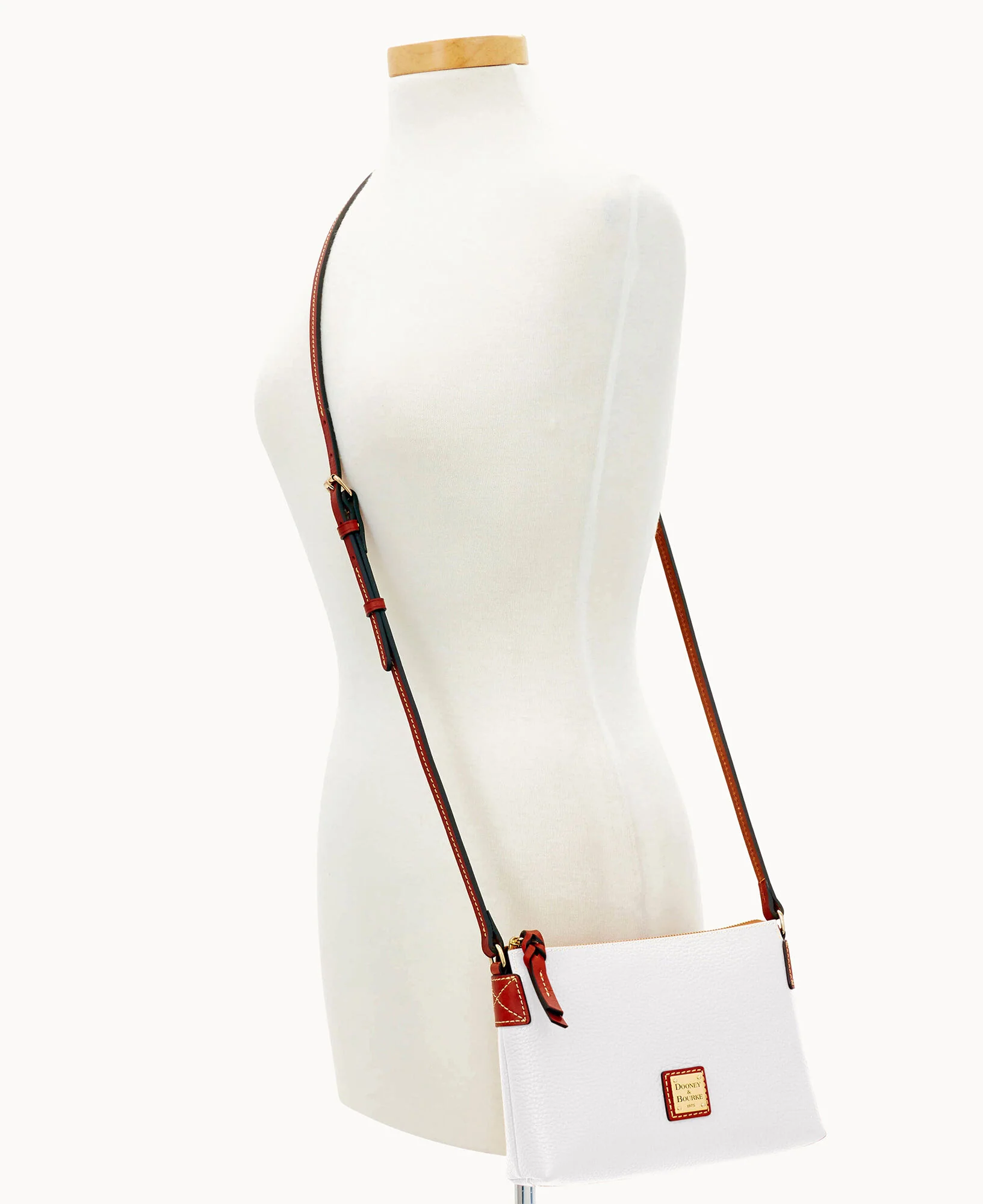 Pebble Grain Crossbody Pouchette - Image 16