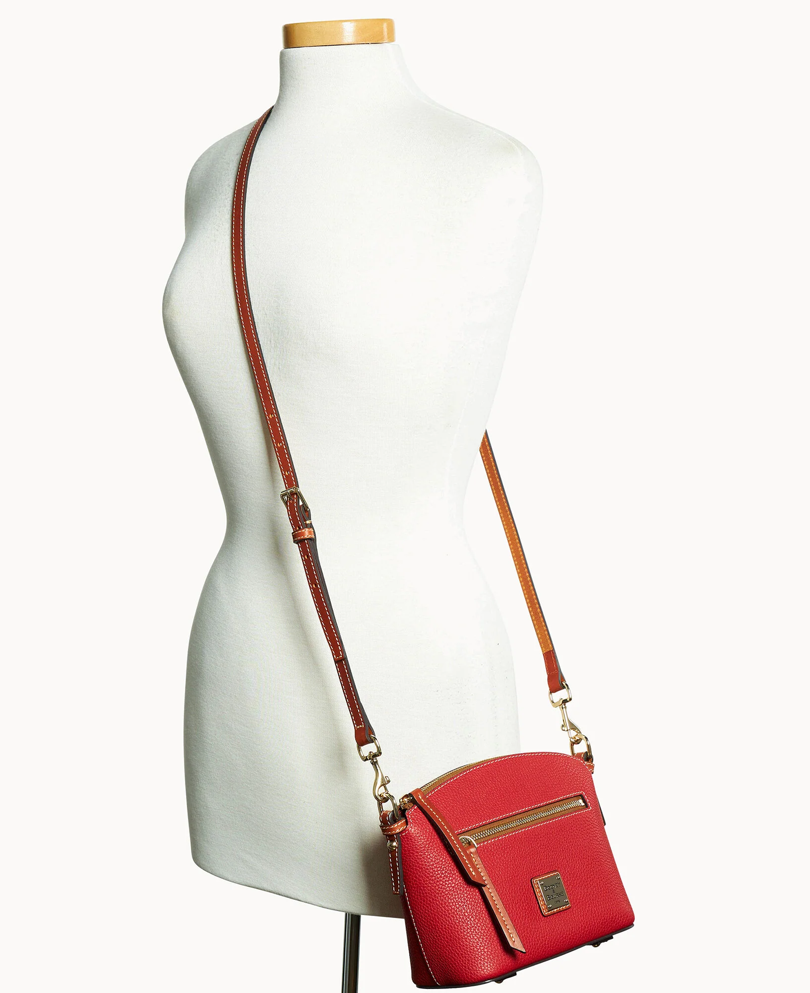 Pebble Grain Domed Crossbody - Image 12