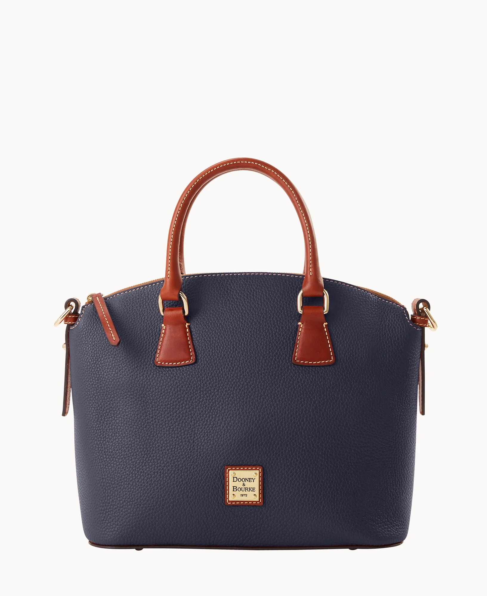Pebble Grain Domed Satchel - Image 35