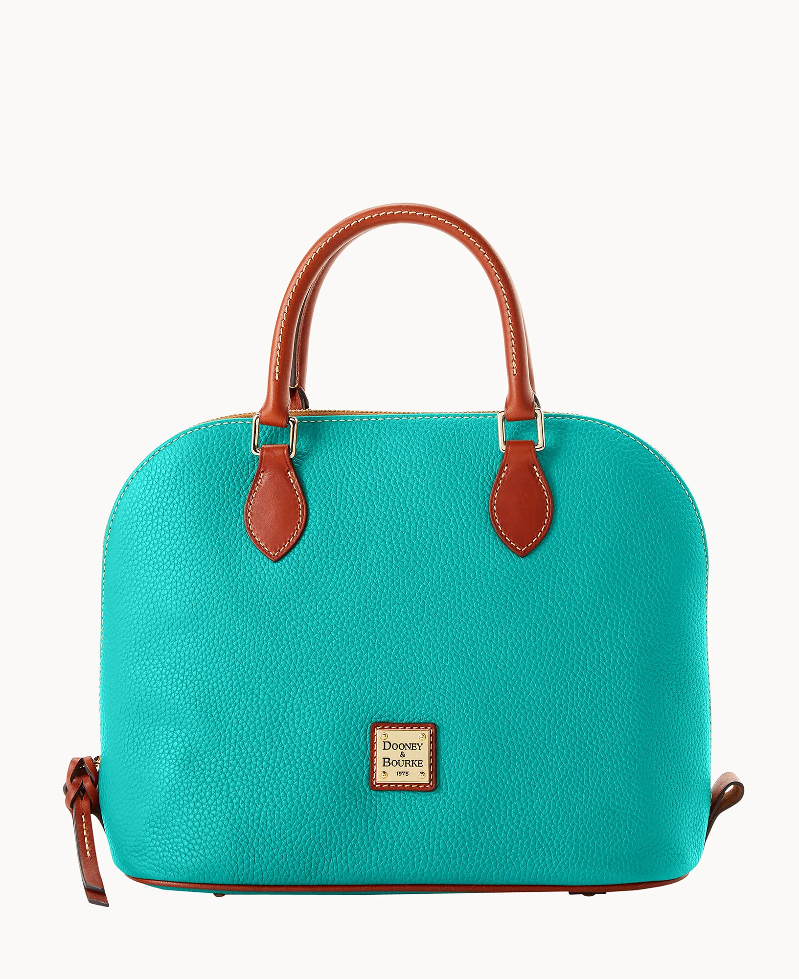 Pebble Grain Domed Satchel - Image 37