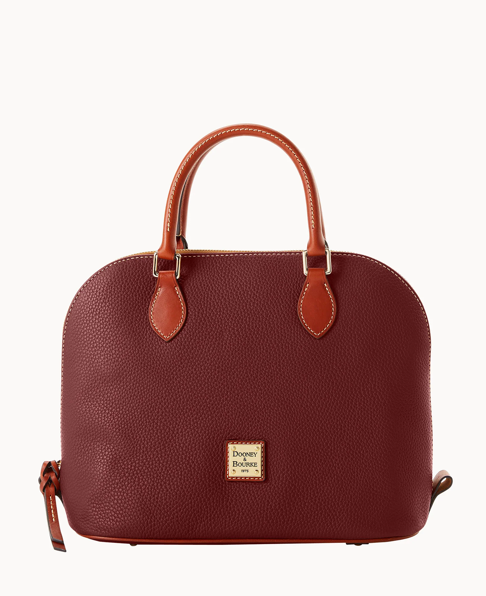 Pebble Grain Domed Satchel - Image 41