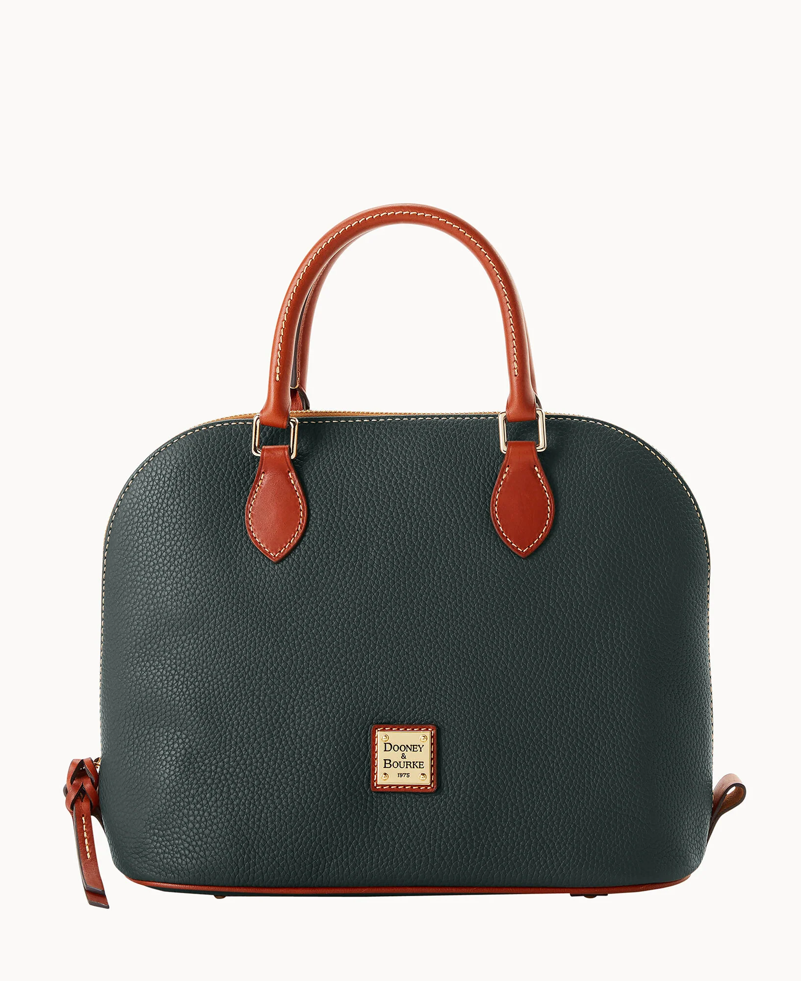 Pebble Grain Domed Satchel - Image 45