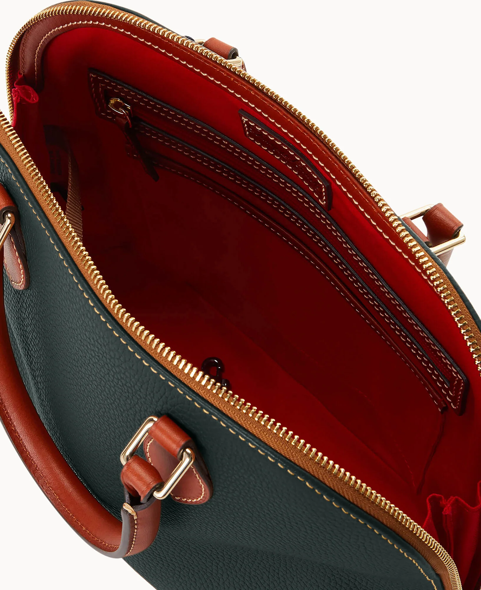 Pebble Grain Domed Satchel - Image 47