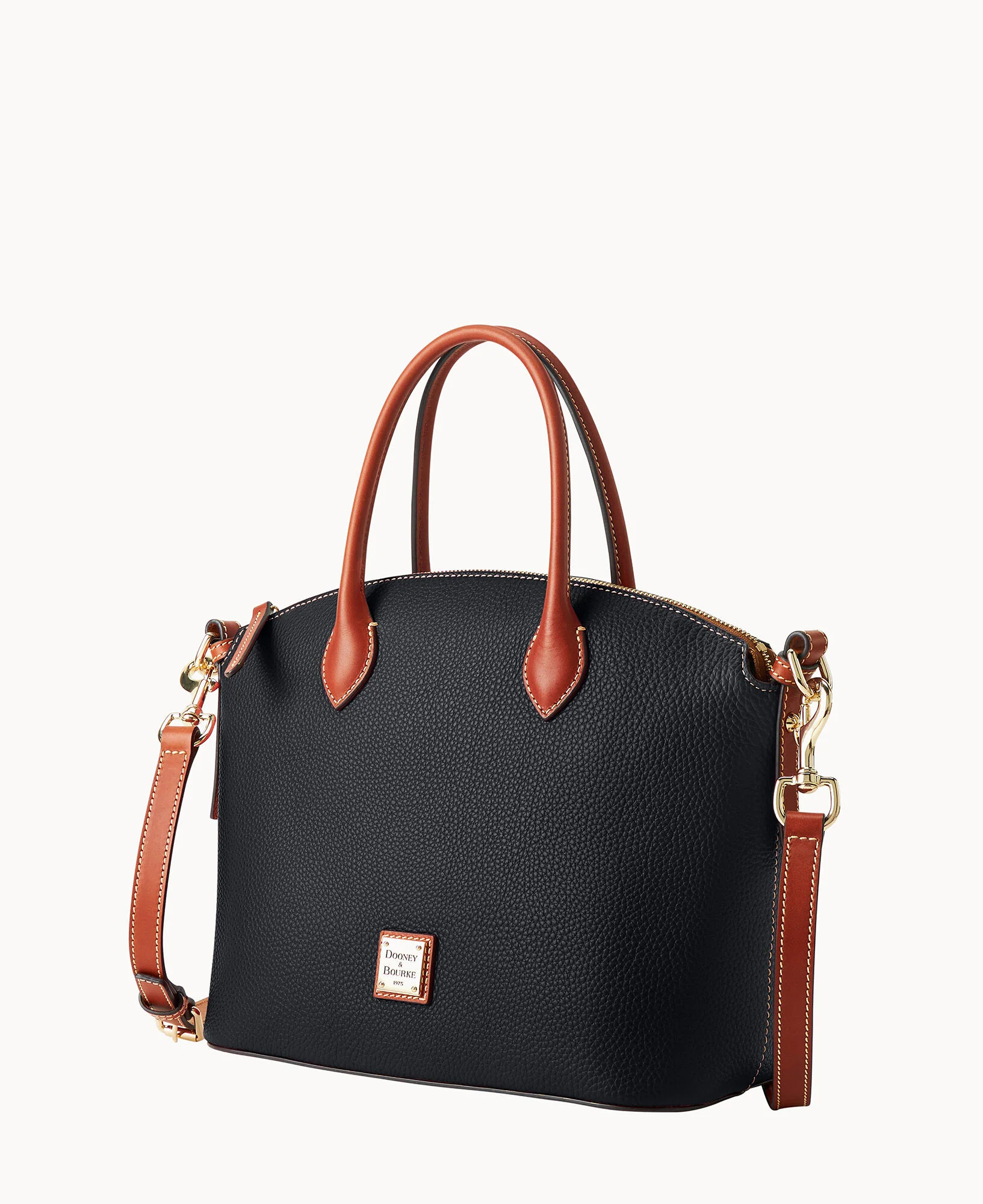 Pebble Grain Domed Satchel - Image 2