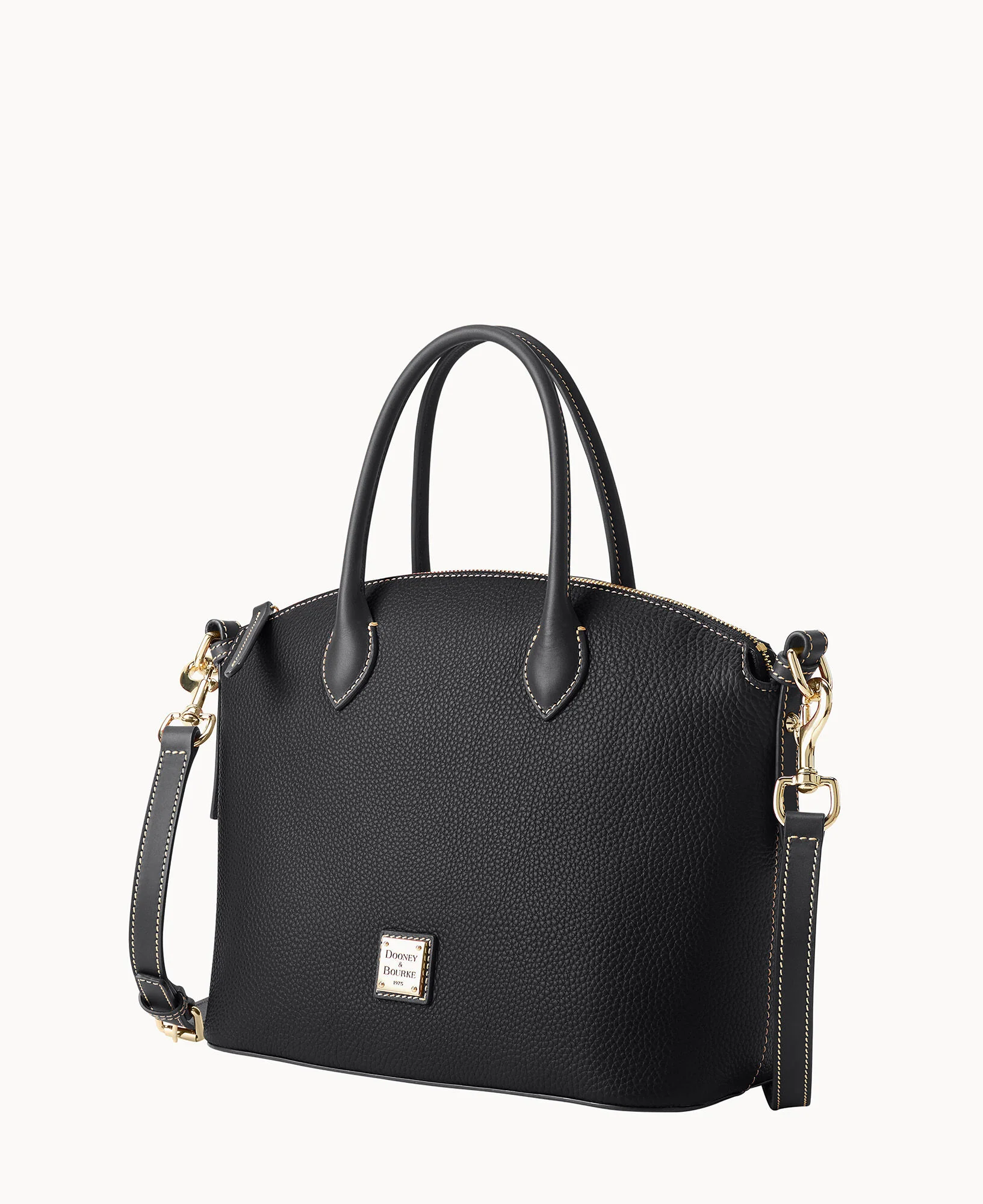Pebble Grain Domed Satchel - Image 32