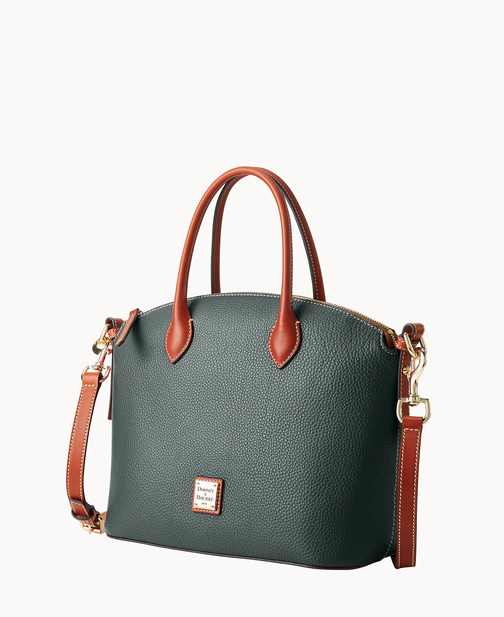 Pebble Grain Domed Satchel - Image 37