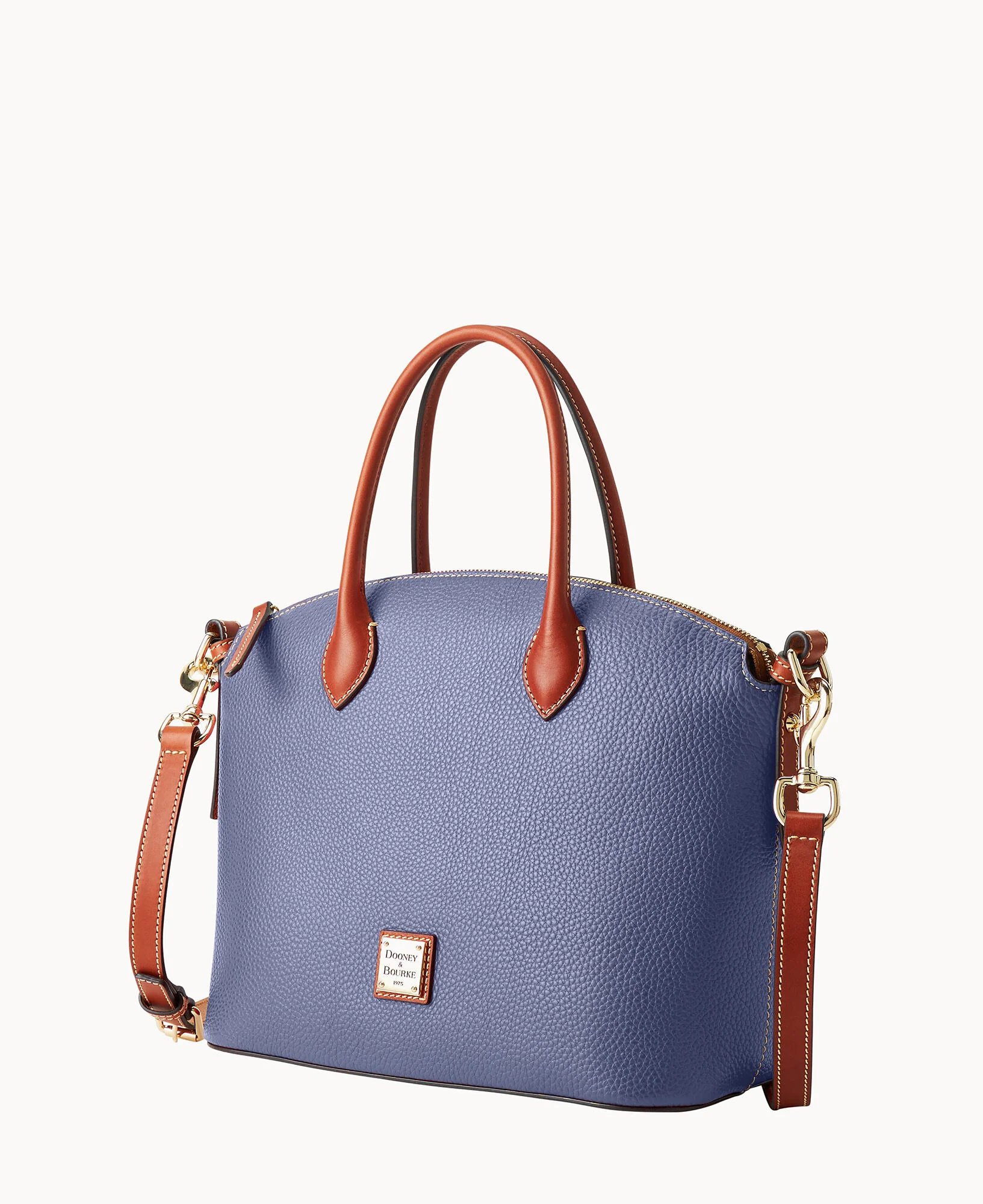 Pebble Grain Domed Satchel - Image 52