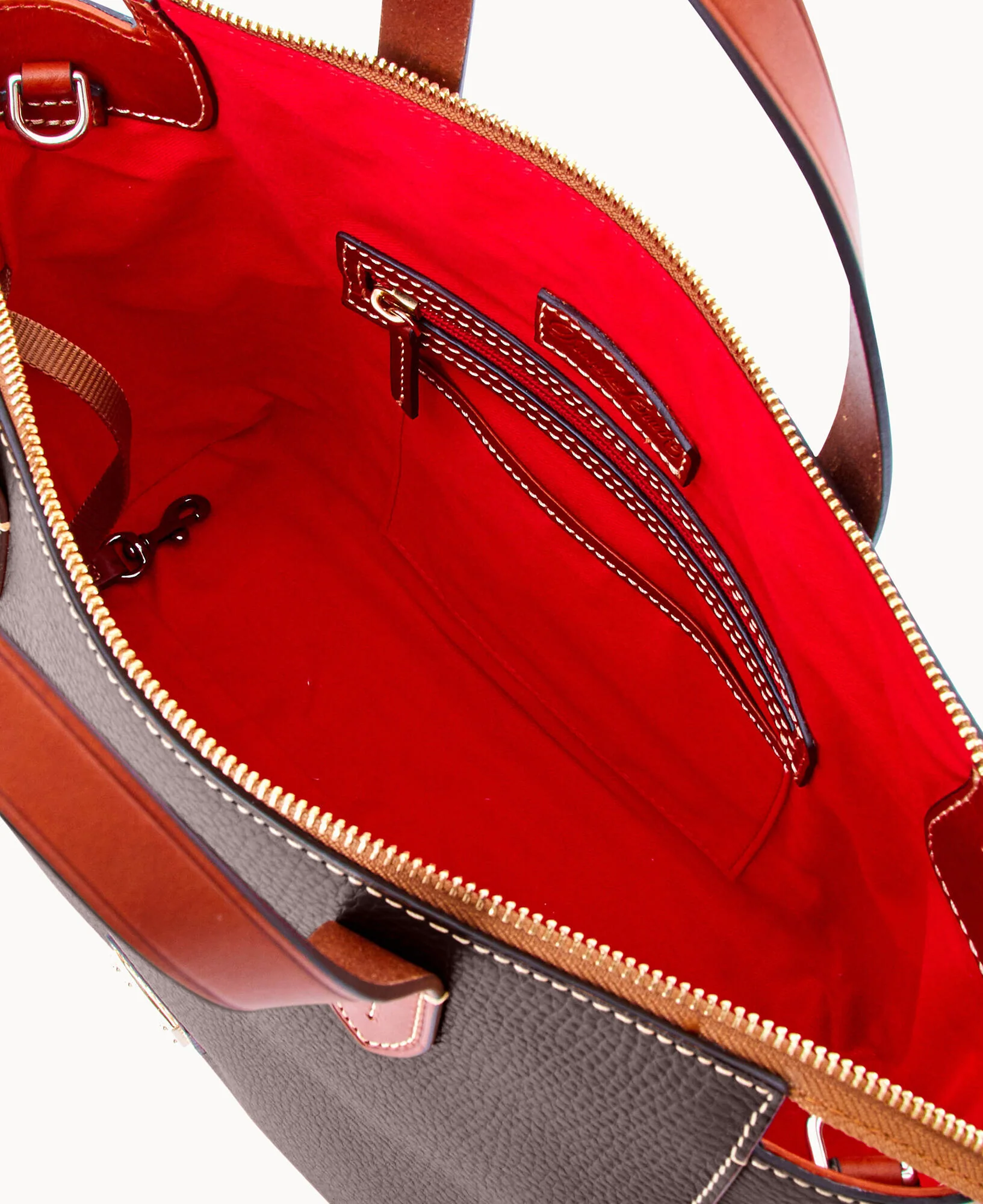 Pebble Grain Domed Satchel - Image 63