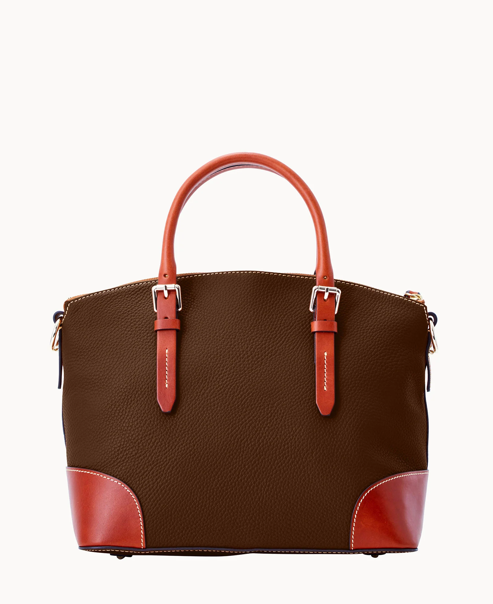 Pebble Grain Domed Satchel - Image 79