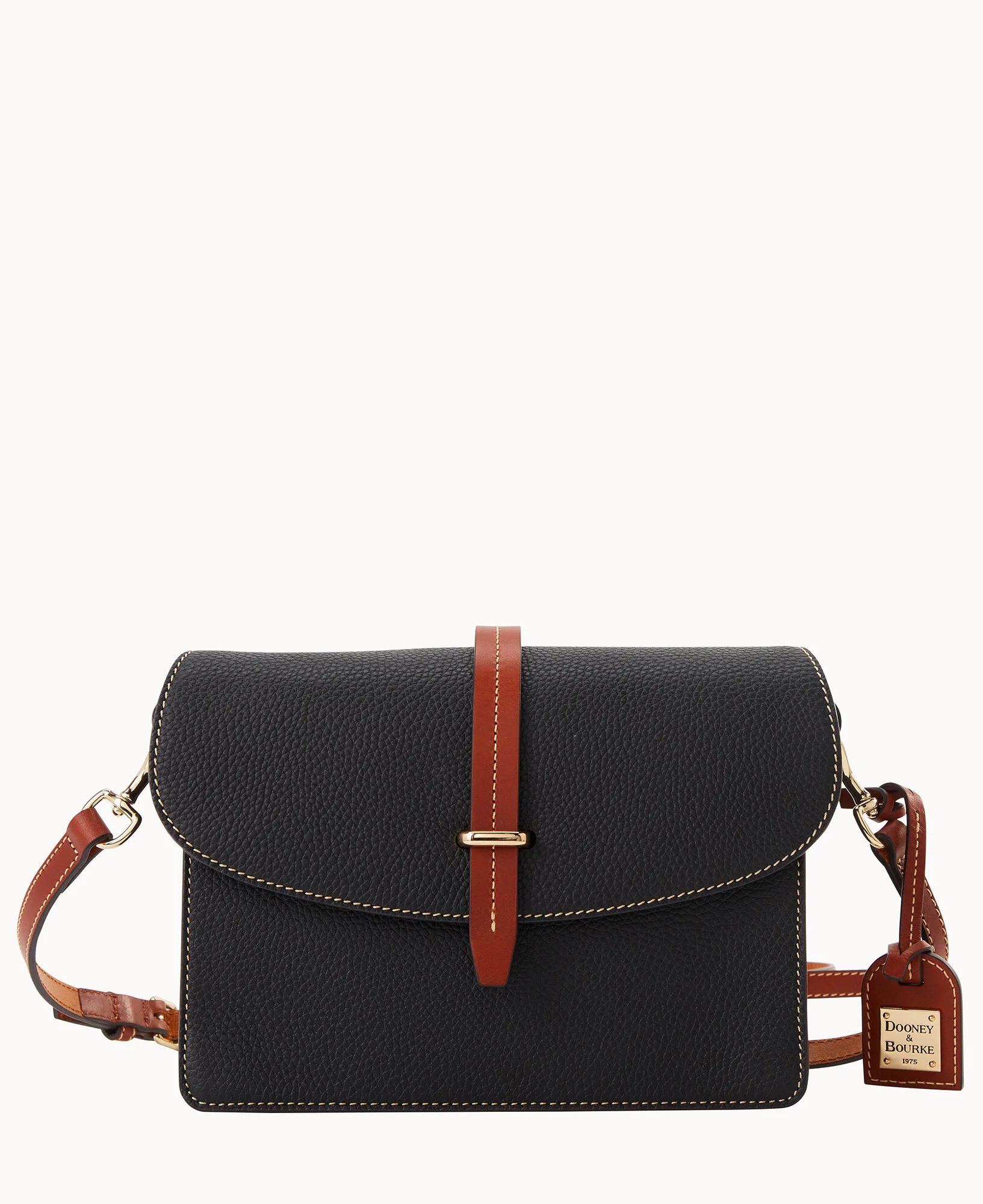 Pebble Grain Flap Crossbody - Image 17