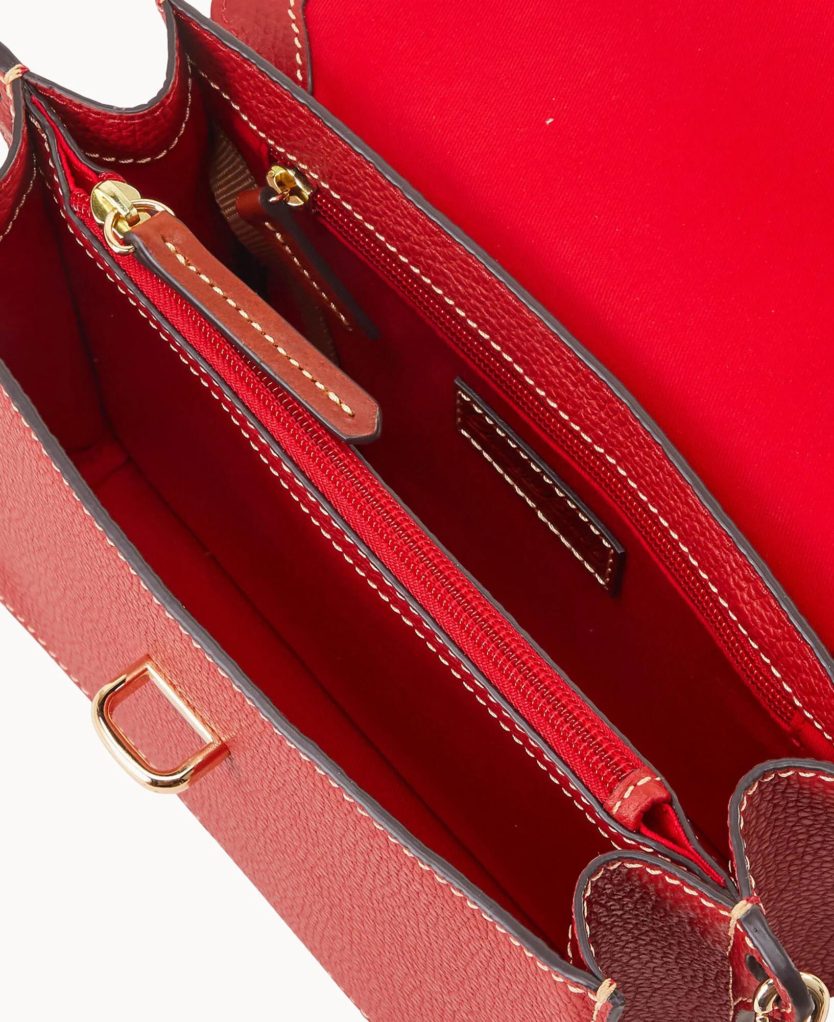 Pebble Grain Flap Crossbody - Image 23