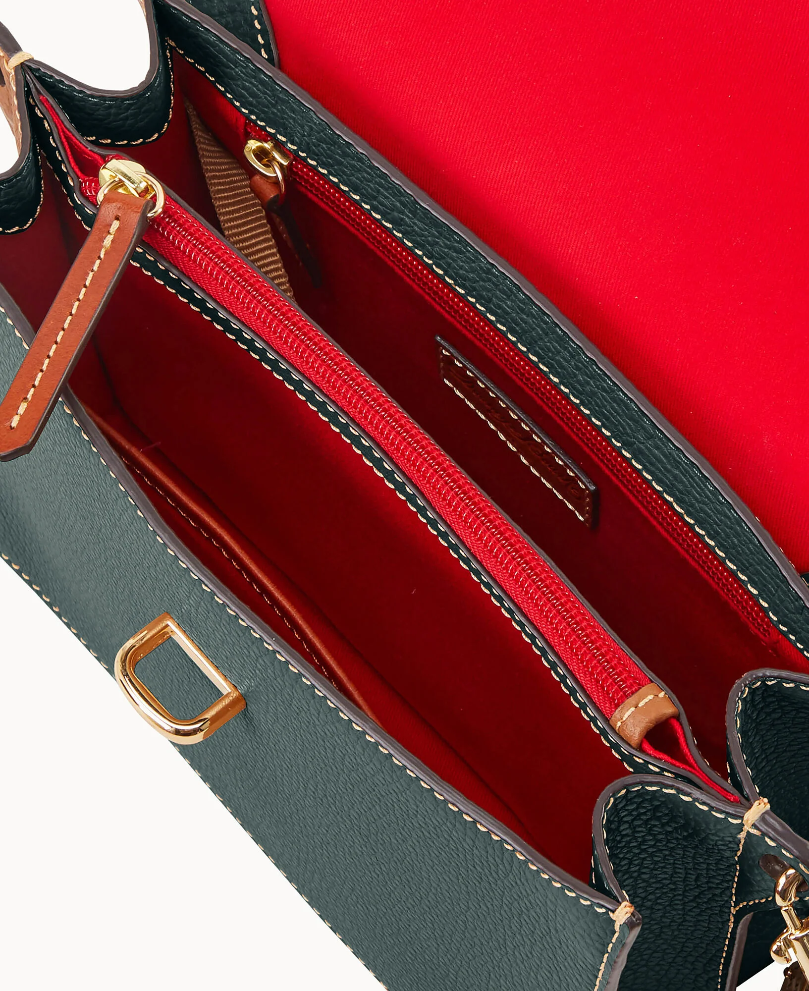Pebble Grain Flap Crossbody - Image 39