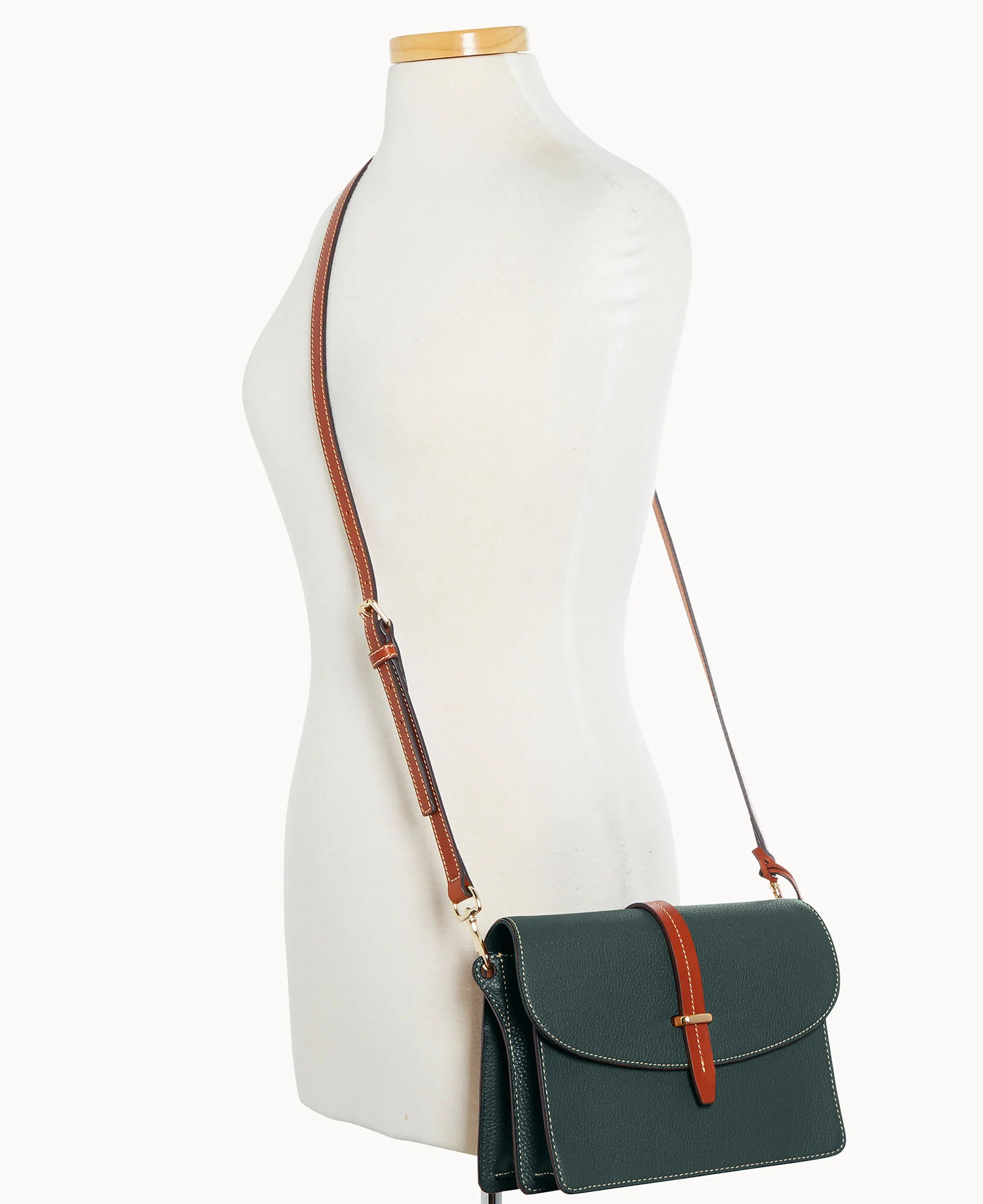 Pebble Grain Flap Crossbody - Image 40
