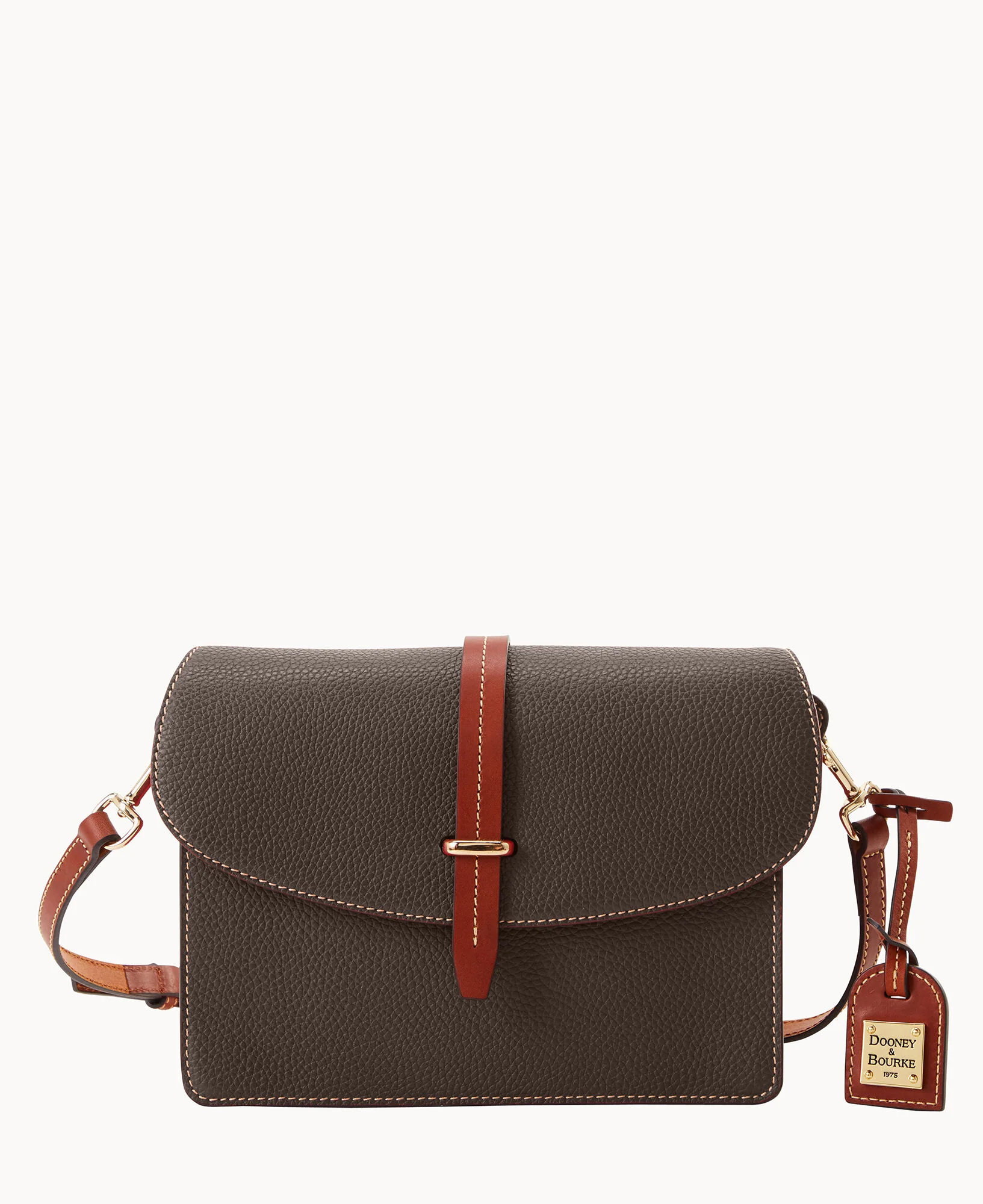Pebble Grain Flap Crossbody - Image 5