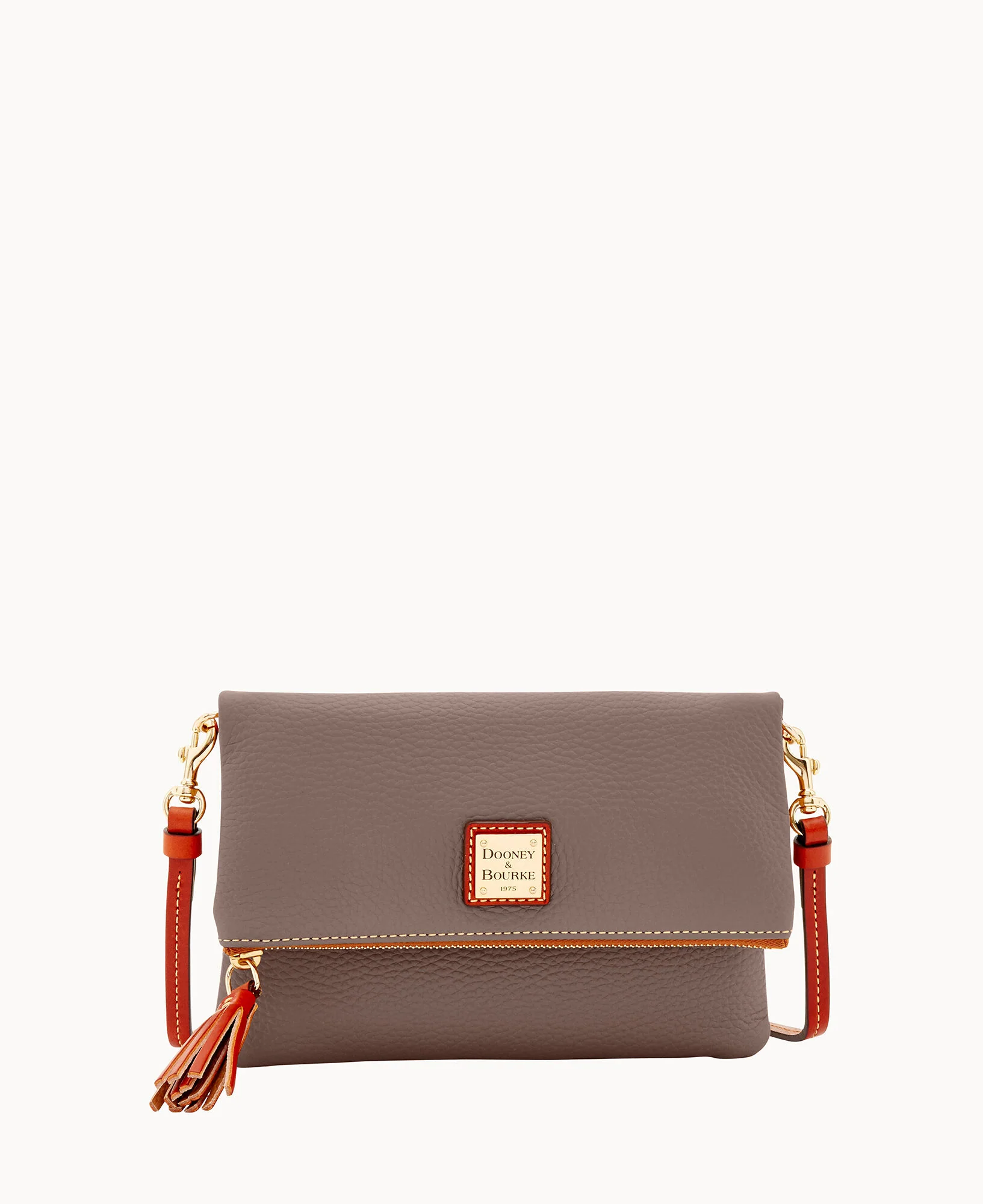 Pebble Grain Foldover Zip Crossbody - Image 86