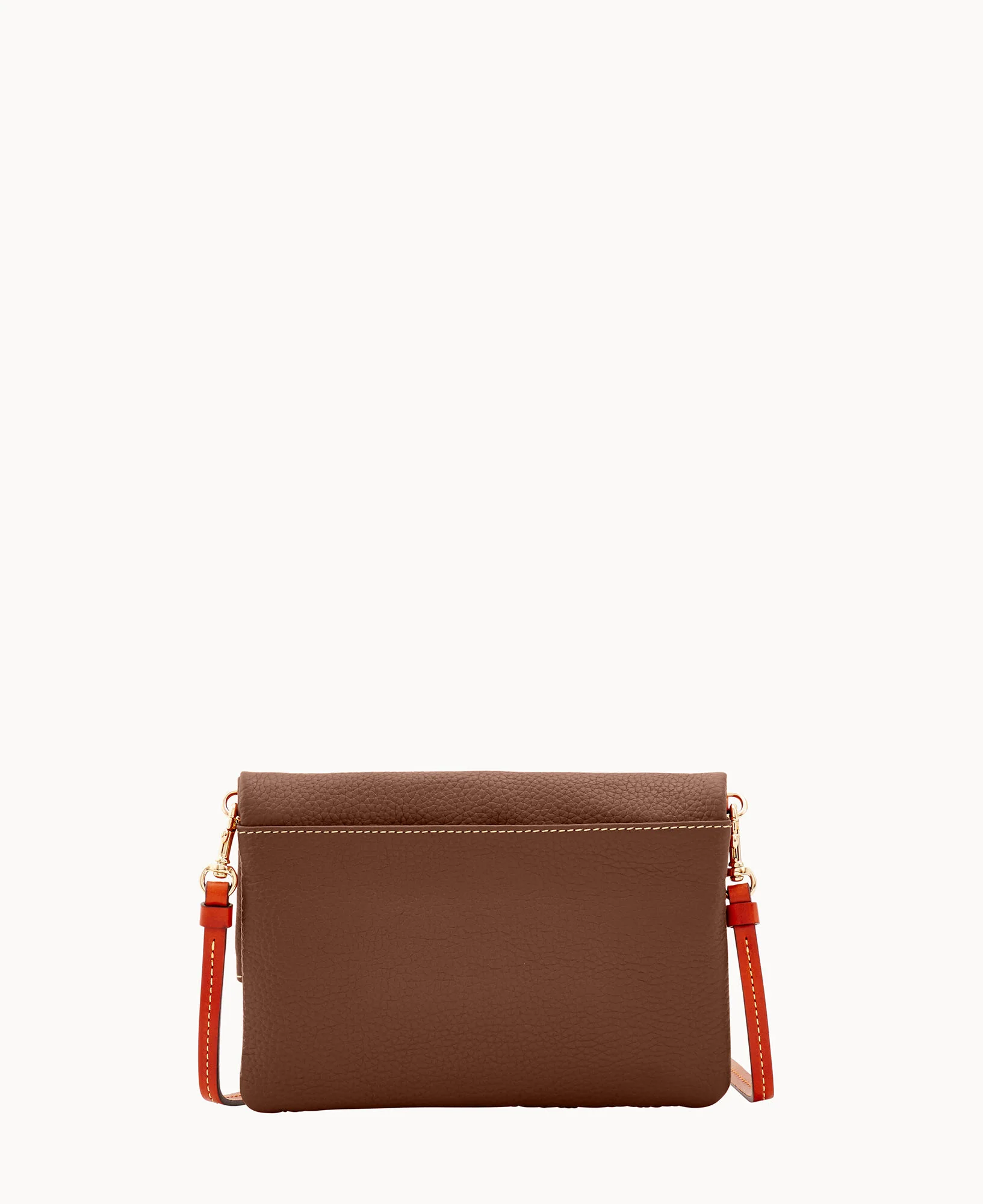 Pebble Grain Foldover Zip Crossbody - Image 9