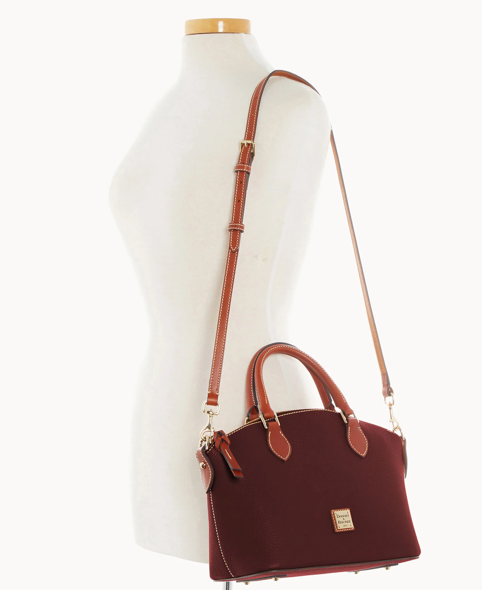 Pebble Grain Geena Satchel - Image 28
