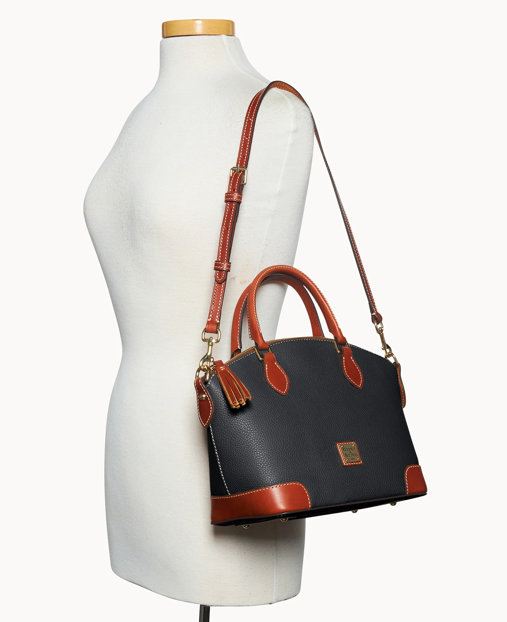 Pebble Grain Geena Satchel - Image 8