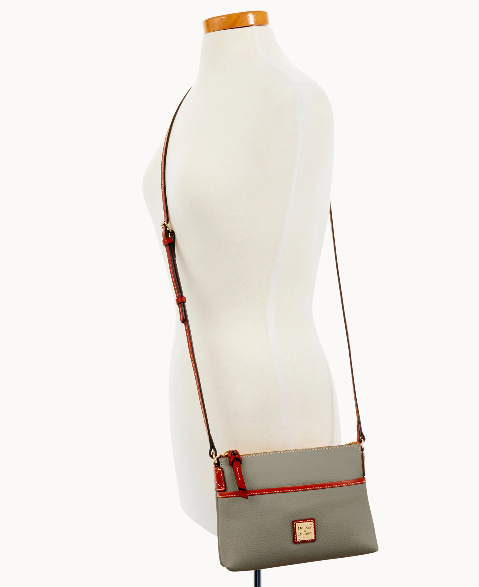 Pebble Grain Ginger Crossbody - Image 59
