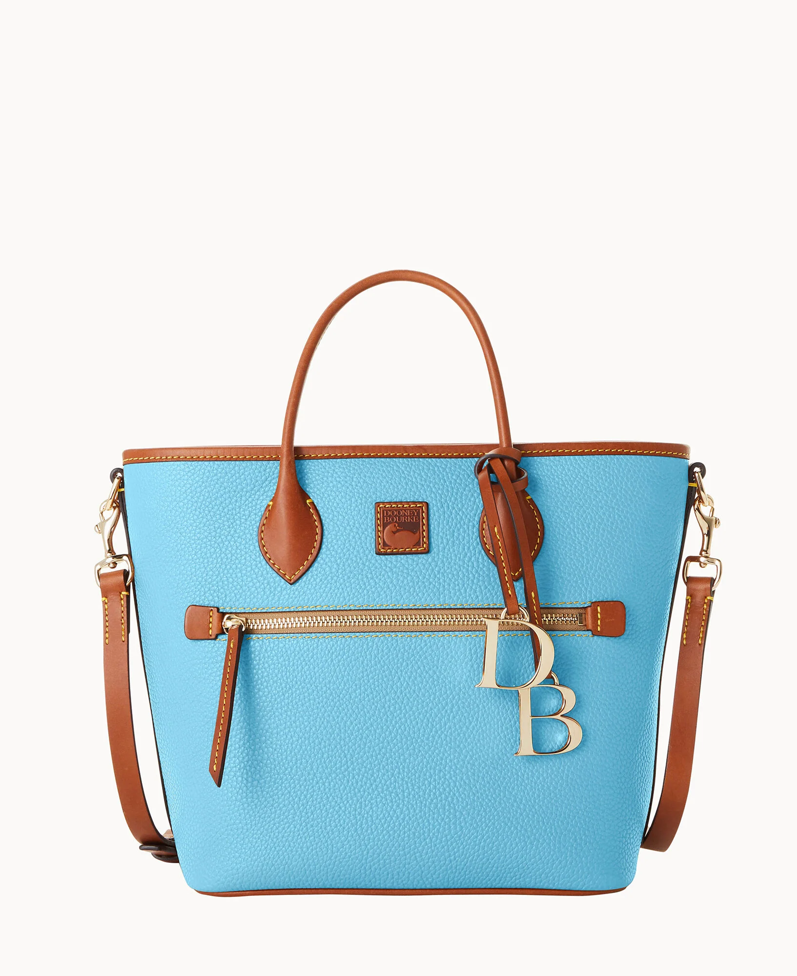 Pebble Grain Handle Tote - Image 11